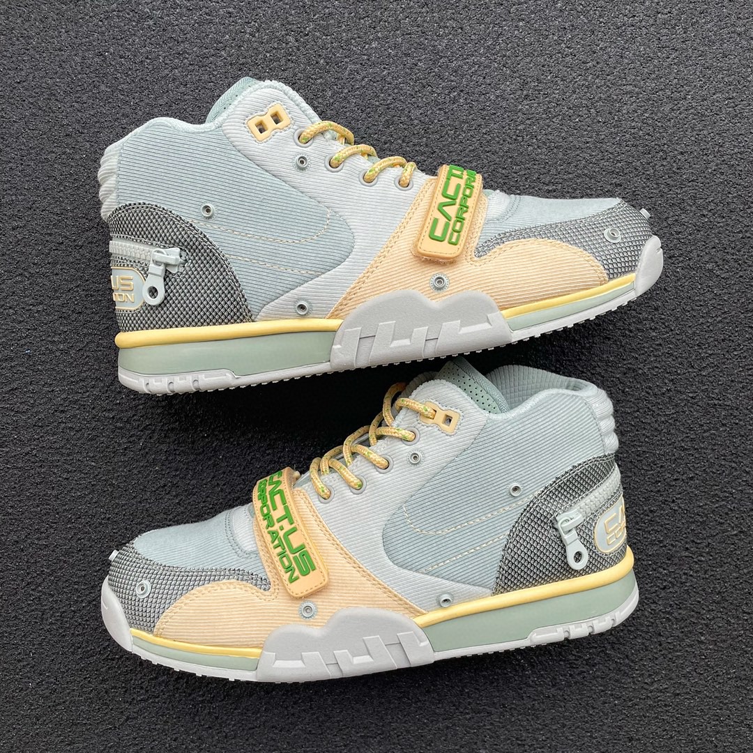 CACT.US CORP Nike Air Trainer 1 Grey Haze Travis Scott 联名款 蓝色 实战鞋 球鞋 篮球鞋 男鞋 DR7515-001