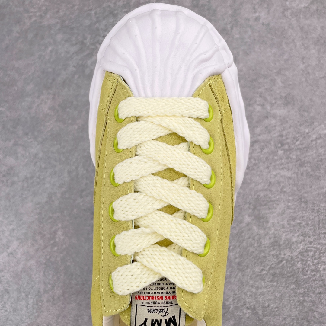 MIHARA YASUHIRO Original MMY 三原康裕 黄色 麂皮 低筒 溶胶鞋  板鞋 休闲鞋 增高鞋 男鞋 女鞋 A07FW708