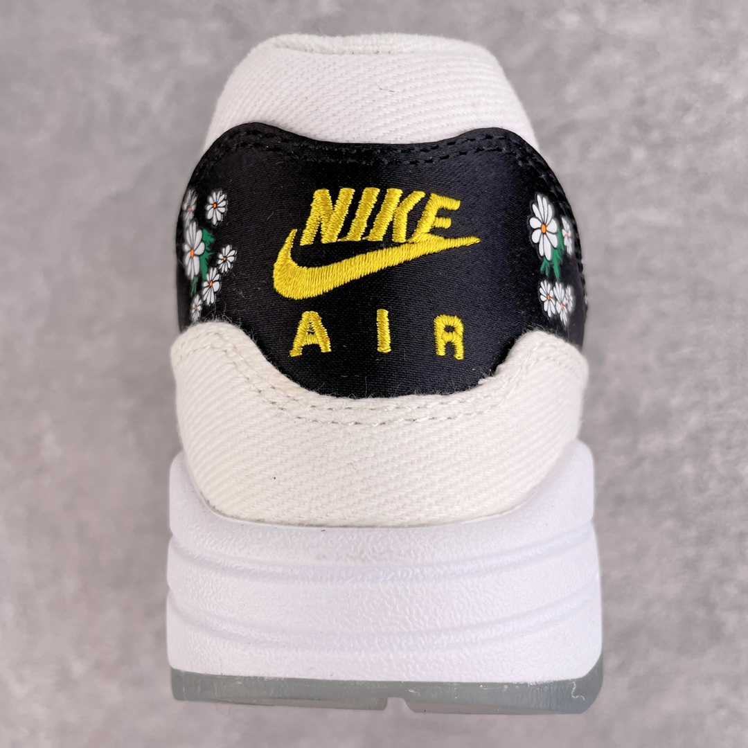 Air Max 1 Daisy Pack 小雏菊 灰白黄 低筒 减震运动鞋 休闲鞋 板鞋 男鞋 女鞋 CW6031-100