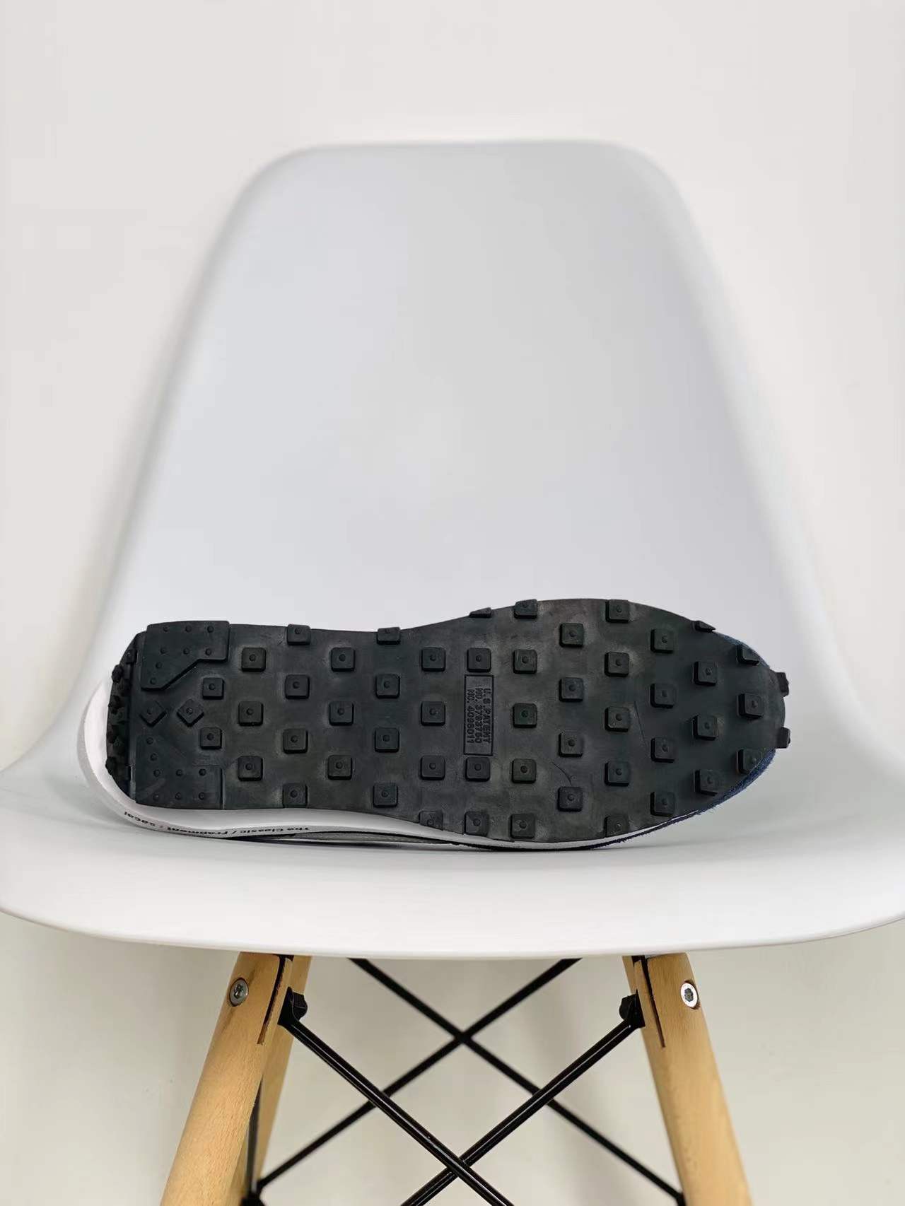 Fragment design x Sacai x NK LDV Waffle Daybreak 蓝色 藤原浩闪电三方联名  休闲鞋 透气网面 运动鞋 男鞋厚底 女鞋增高