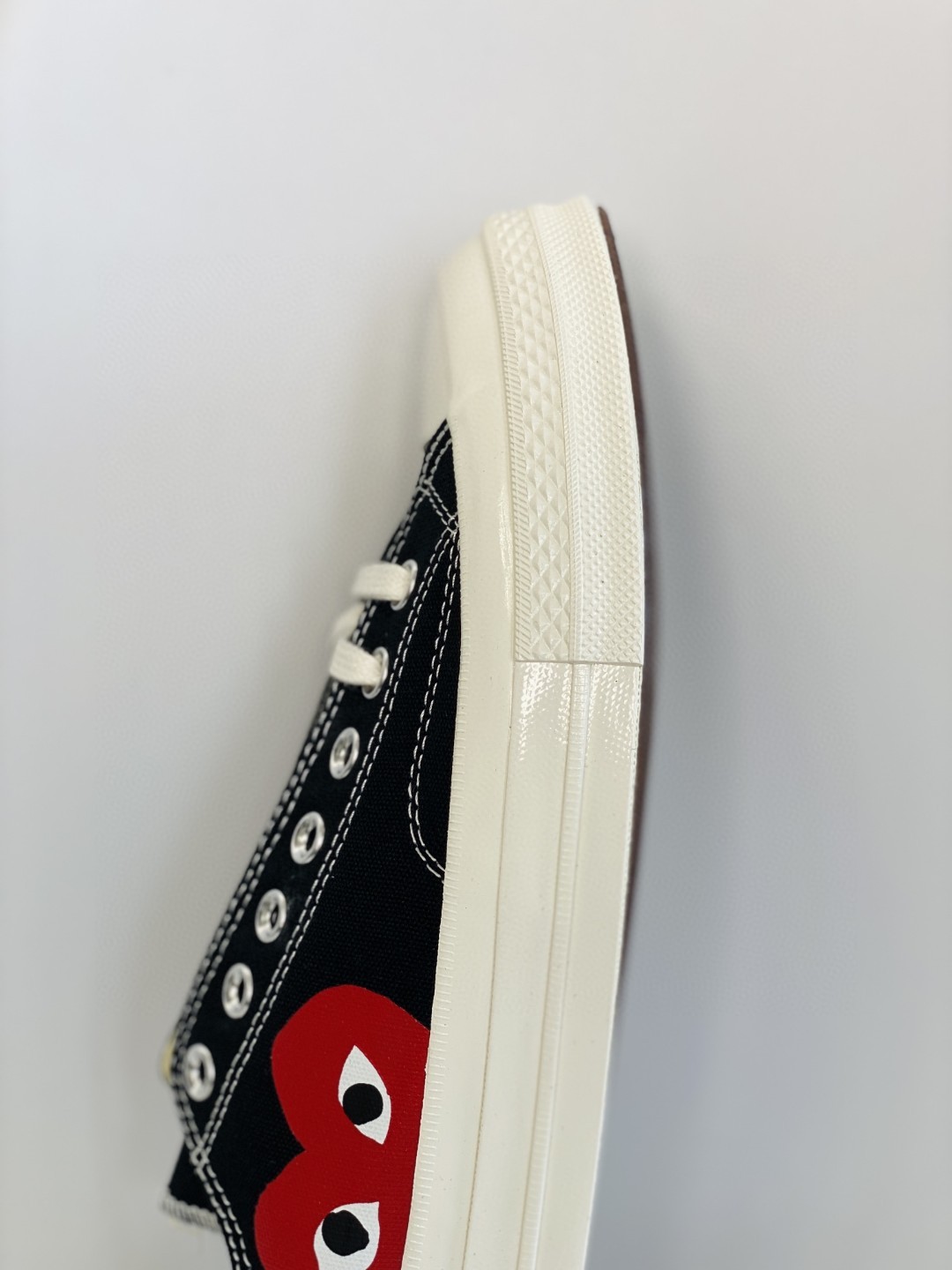  CDG Converse Chuck Taylor All Star 1970S 川久保玲 爱心联名款 黑色 低筒 帆布鞋 板鞋 休闲鞋  男鞋 女鞋 150206C