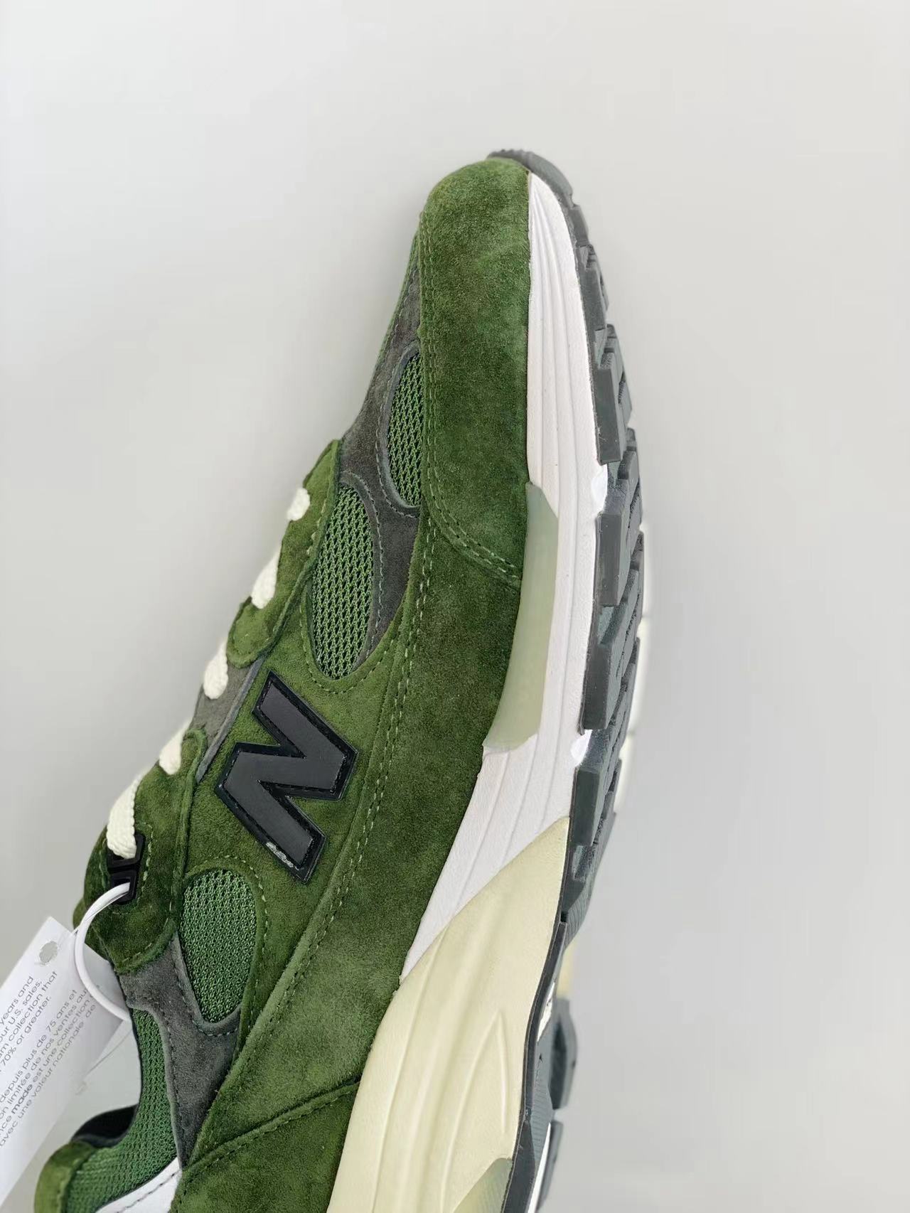 JJJJound New Balance 992 绿色 低筒 复古跑鞋 休闲鞋 运动鞋 男鞋 女鞋 M992JJ