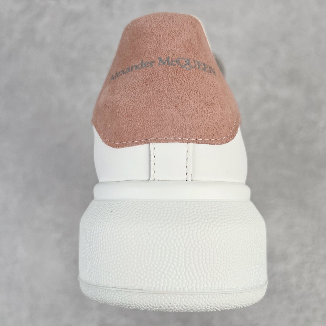 Alexander McQueen 麦昆 白棕 绒面 低筒 板鞋 休闲鞋 厚底鞋 增高鞋 男鞋 女鞋 553680WIBN29784