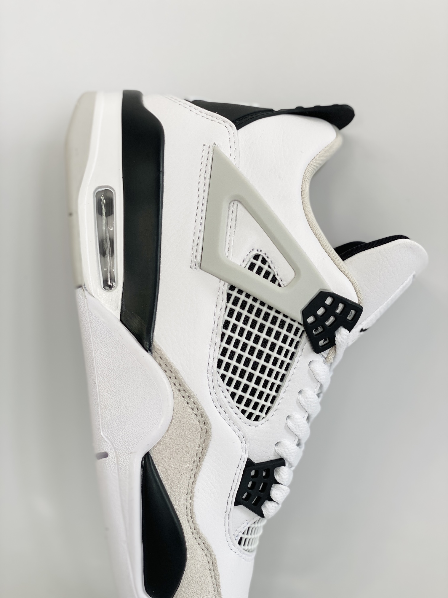 Air Jordan 4 AJ4 Retro Military Black 灰白黑 小白水泥 低筒 男鞋 女鞋 籃球鞋 板鞋 DH6927-111