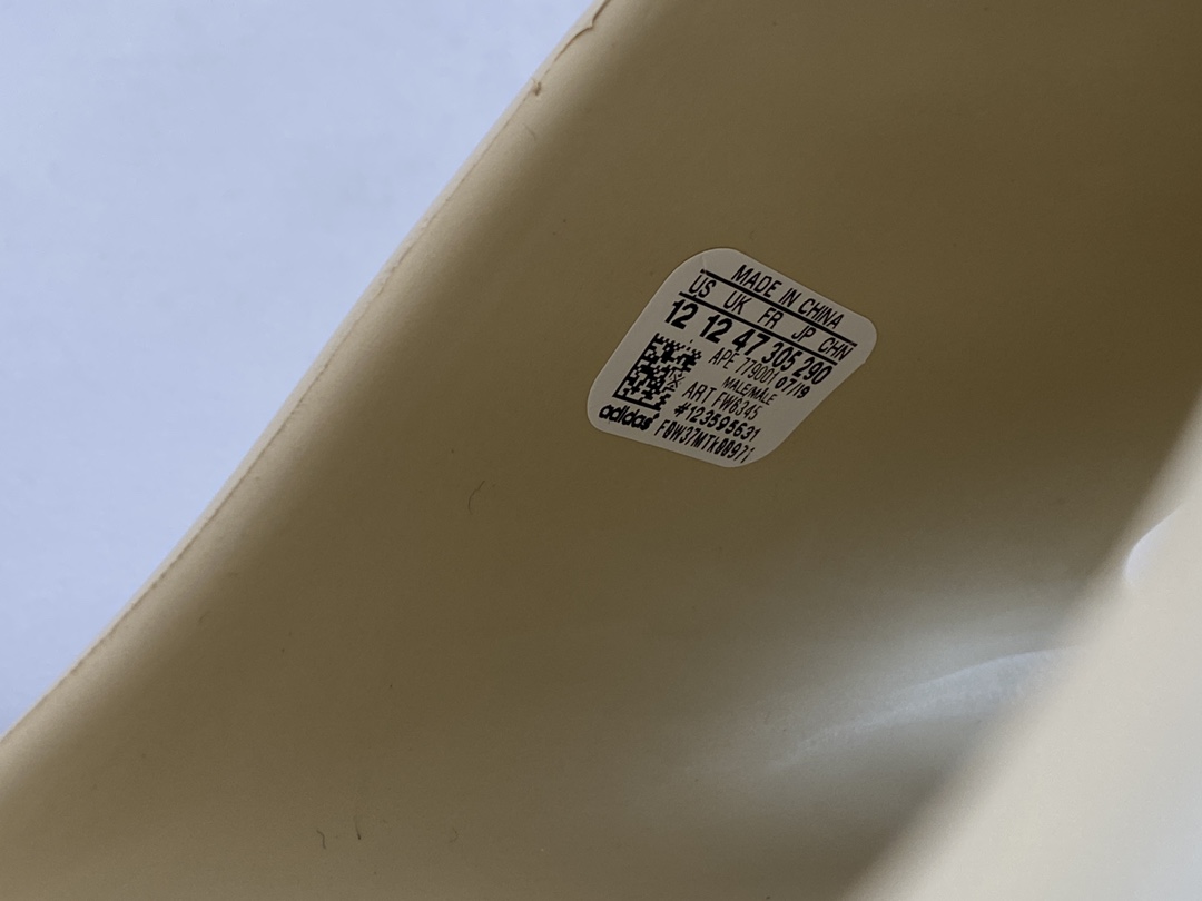 originals Yeezy Slide Pure 骨白 室外 室内拖鞋 沙滩鞋 男鞋 女鞋 FW6345