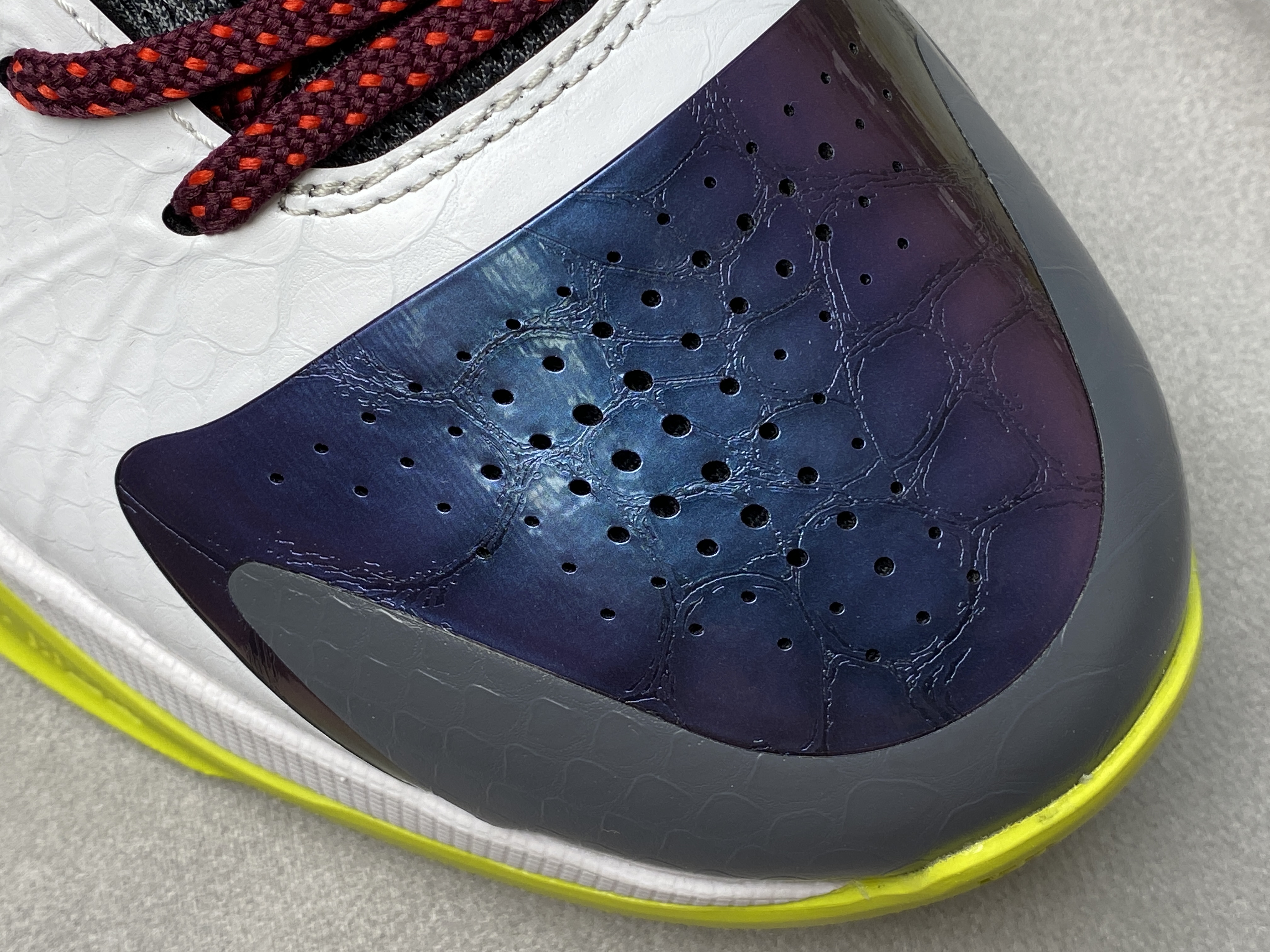 S2外貿 KOBE5 Chaos 小丑 低筒 前掌气垫 球鞋 籃球鞋 實戰鞋  真碳板 男鞋 CD4991-100