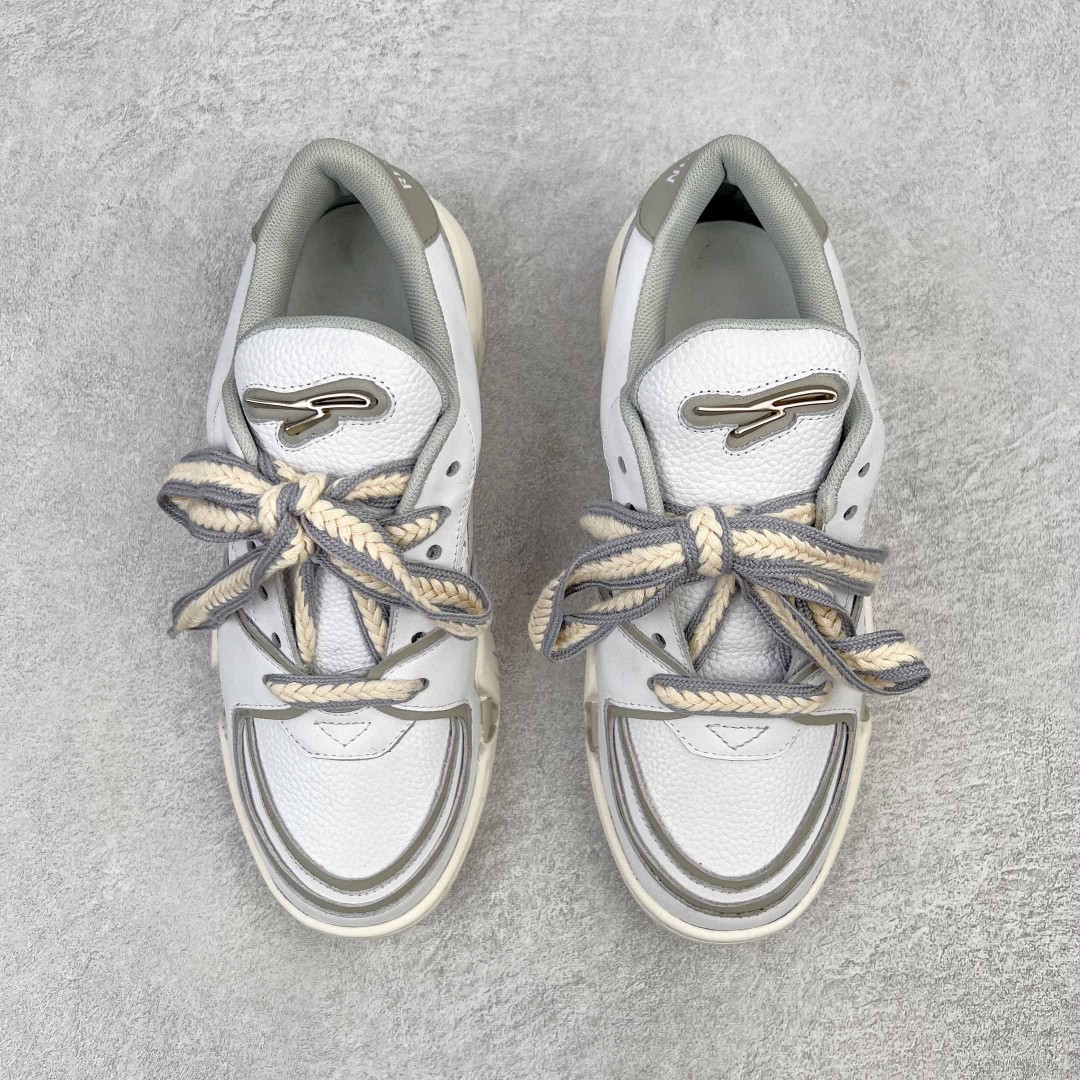 The Last Redemption Spacecourt系列 灰色 低筒 复古休闲鞋 板鞋 运动鞋 男鞋 女鞋 TLR22SS11200102GY