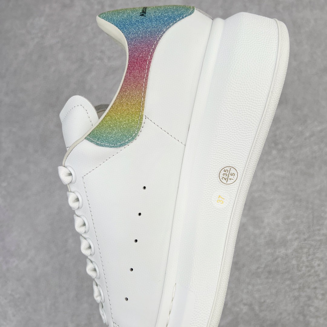 Alexander McQueen 麦昆 彩虹 磨砂尾 低筒 板鞋 休闲鞋 厚底鞋 增高鞋 男鞋 女鞋 