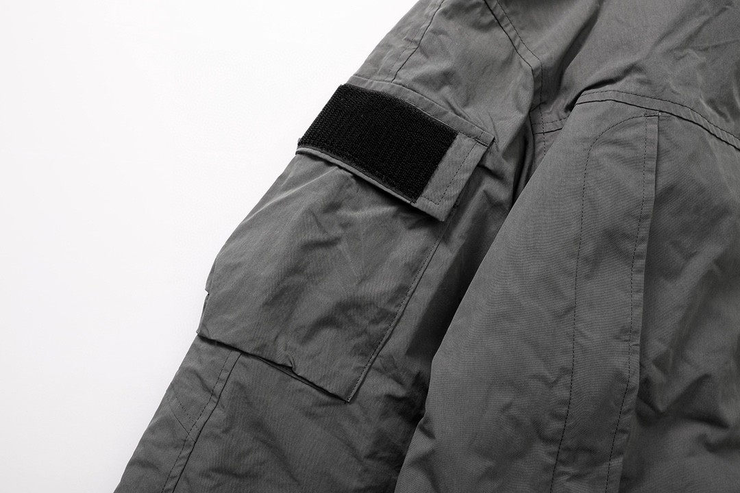 MADNESS PUFFER JACKET 夹棉防风棉服 灰色 夹克 长袖 外套 秋冬款 男女同款