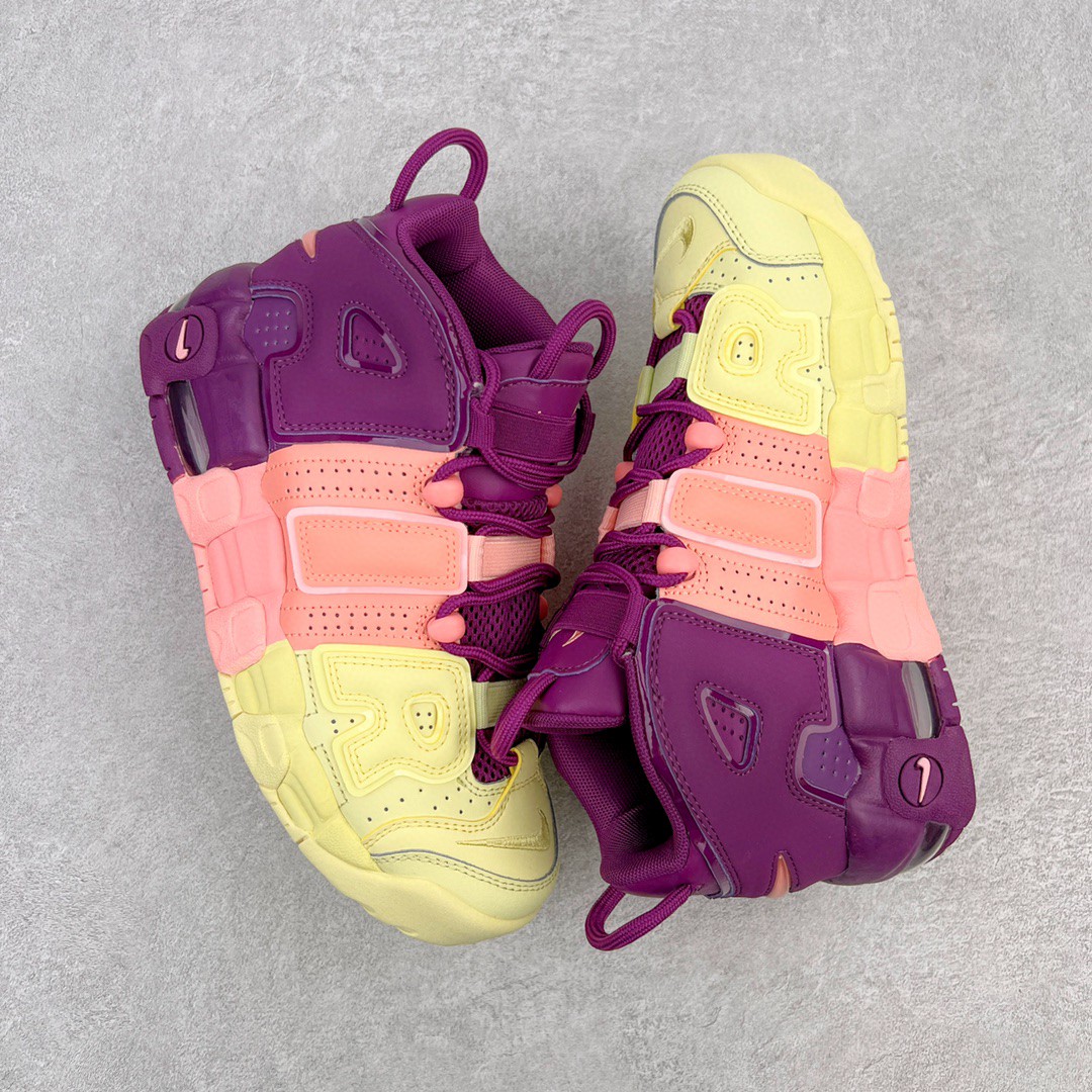 新版 Nike Air More Uptempo 皮蓬 大AIR 紫罗兰 低筒 篮球鞋 男鞋 女鞋 AV8237-800