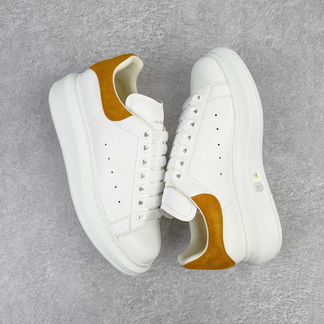 Alexander McQueen 麦昆 白棕 低筒 板鞋 休闲鞋 厚底鞋 增高鞋 男鞋 女鞋 