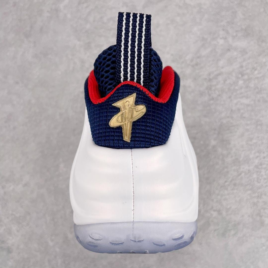 NIKE Air Foamposite One Olympic 奥运喷 白蓝 喷泡 篮球鞋 男鞋 碳板 575420-400