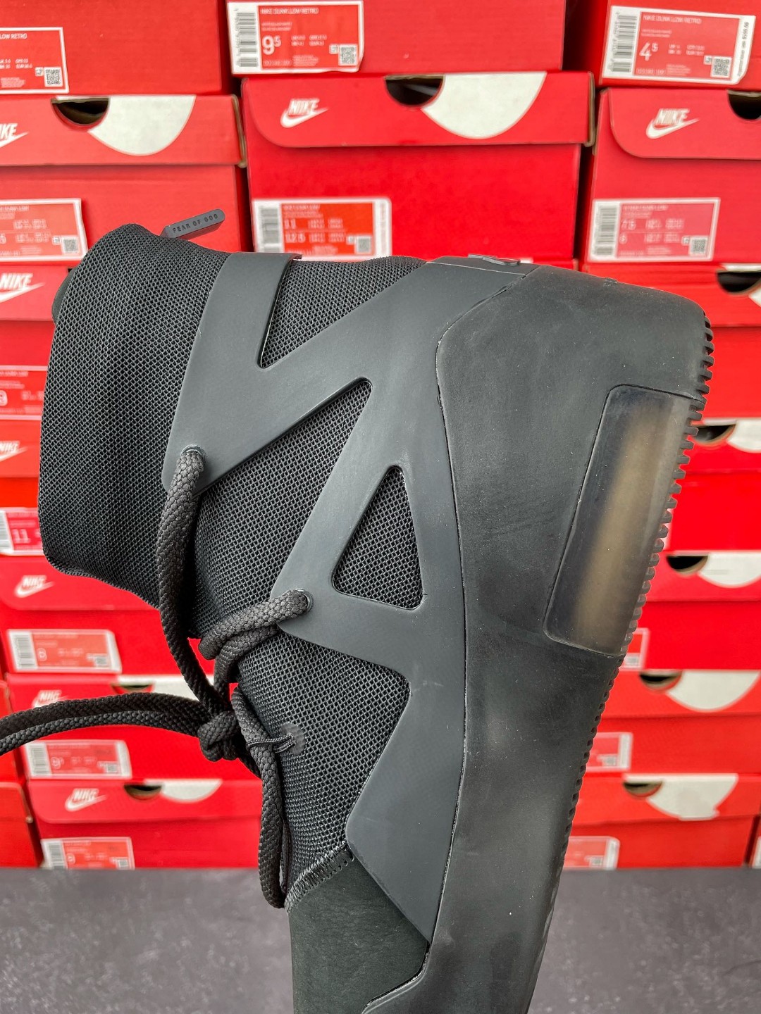 Nike Air Fear of God 1 Triple Black 黑魂 高筒 篮球鞋 球鞋 实战鞋 运动鞋 AR4237-005
