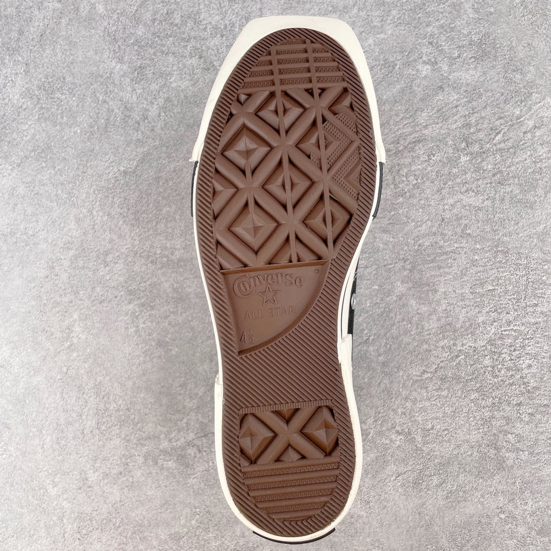  Rick Owens DRKSHDW Converse Turbodrk Chuck Taylor ALL Star 1970S High 黑白 高筒 板鞋 休闲鞋 帆布鞋 男鞋 女鞋 172344C