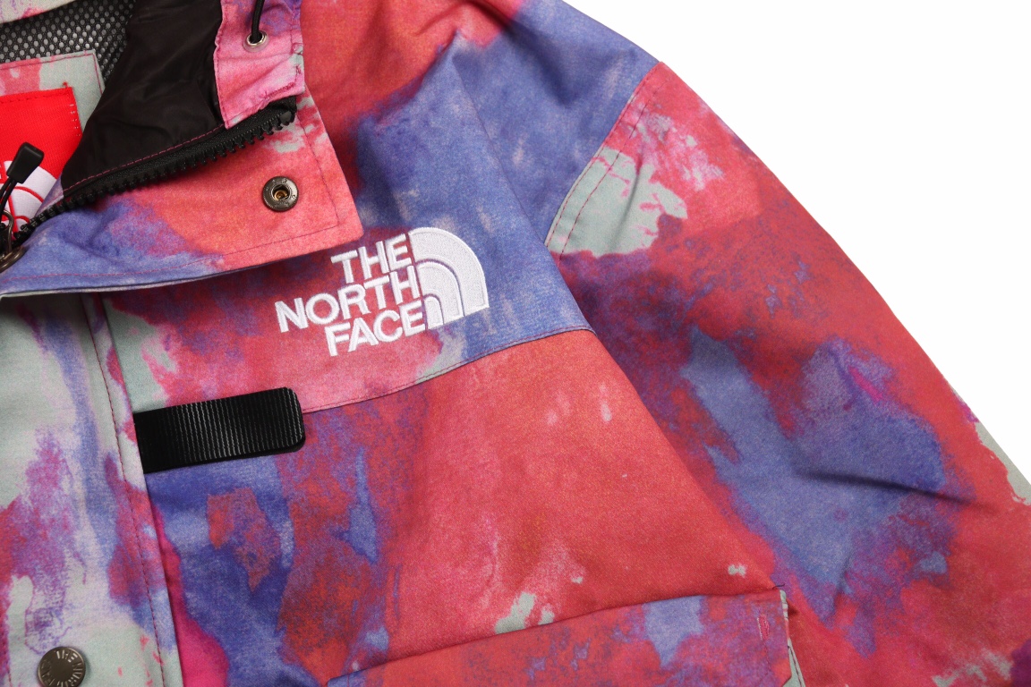 Supreme SS20 Week 13 The North Face Cargo Jacket 聯名款 扎染 迷彩 多口袋 连帽冲锋衣 夾克 防水 防風 外套 男款 女款 SUP-SS20-648
