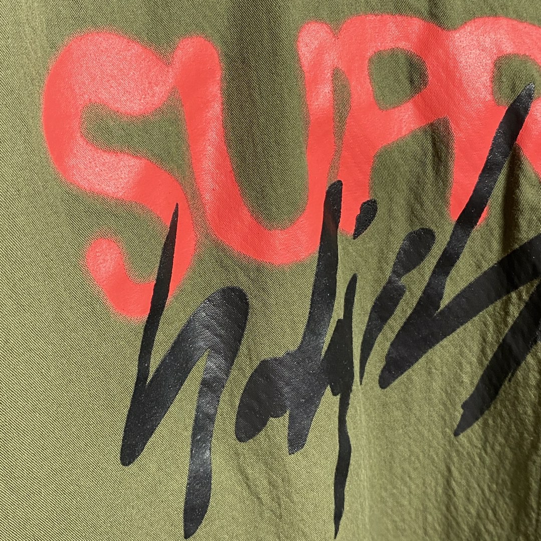 Supreme FW20 Week 4Supreme Yohji Yamamoto 山本耀司联名款背后双 Logo 军绿色 连帽长款风衣 夹克 外套 男女同款 SUP-FW20-103