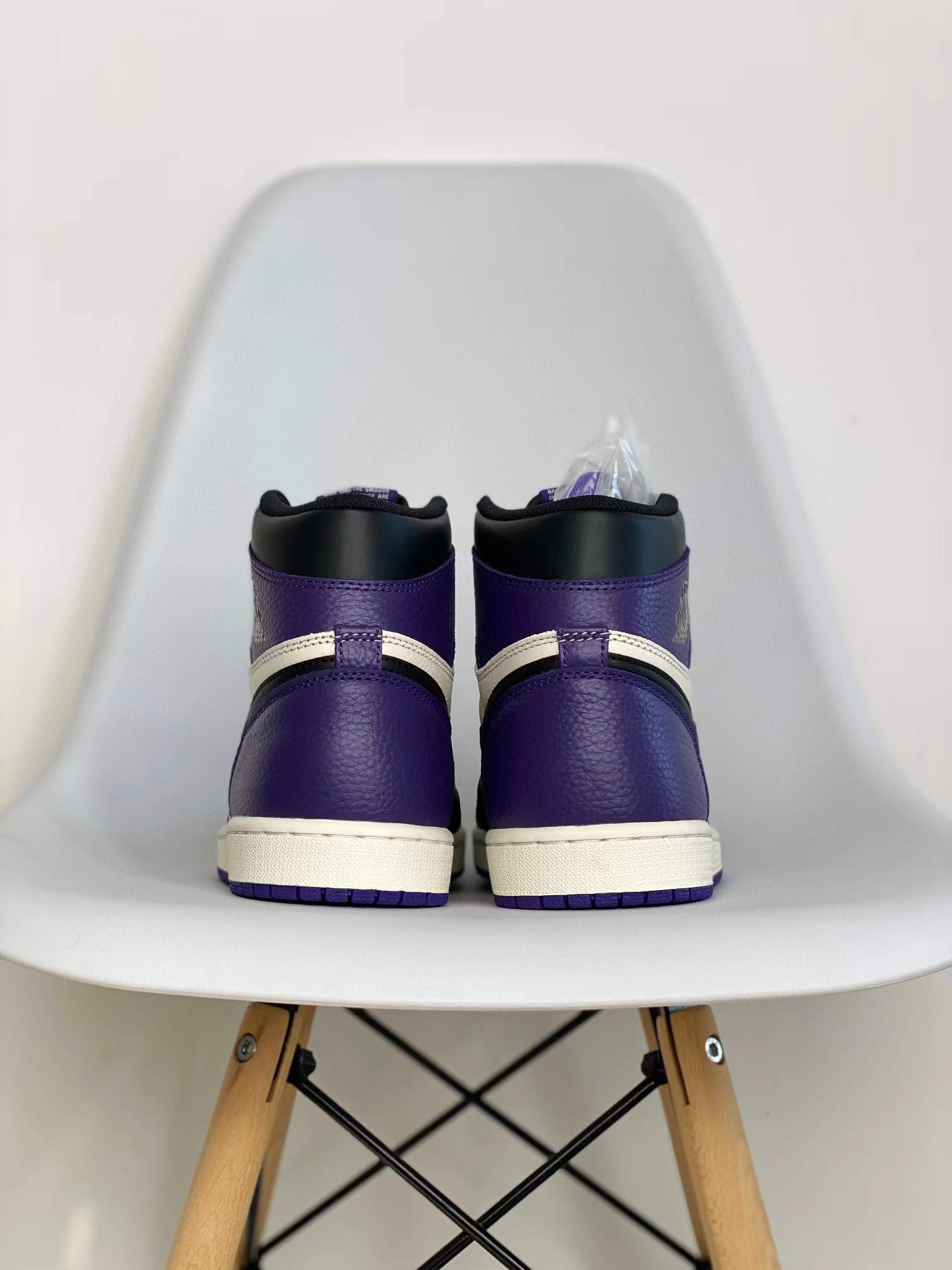 Air Jordan 1 AJ1 Retro Court Purple 黑紫腳趾 篮球鞋 高筒 休闲鞋 男鞋 板鞋  555088-501