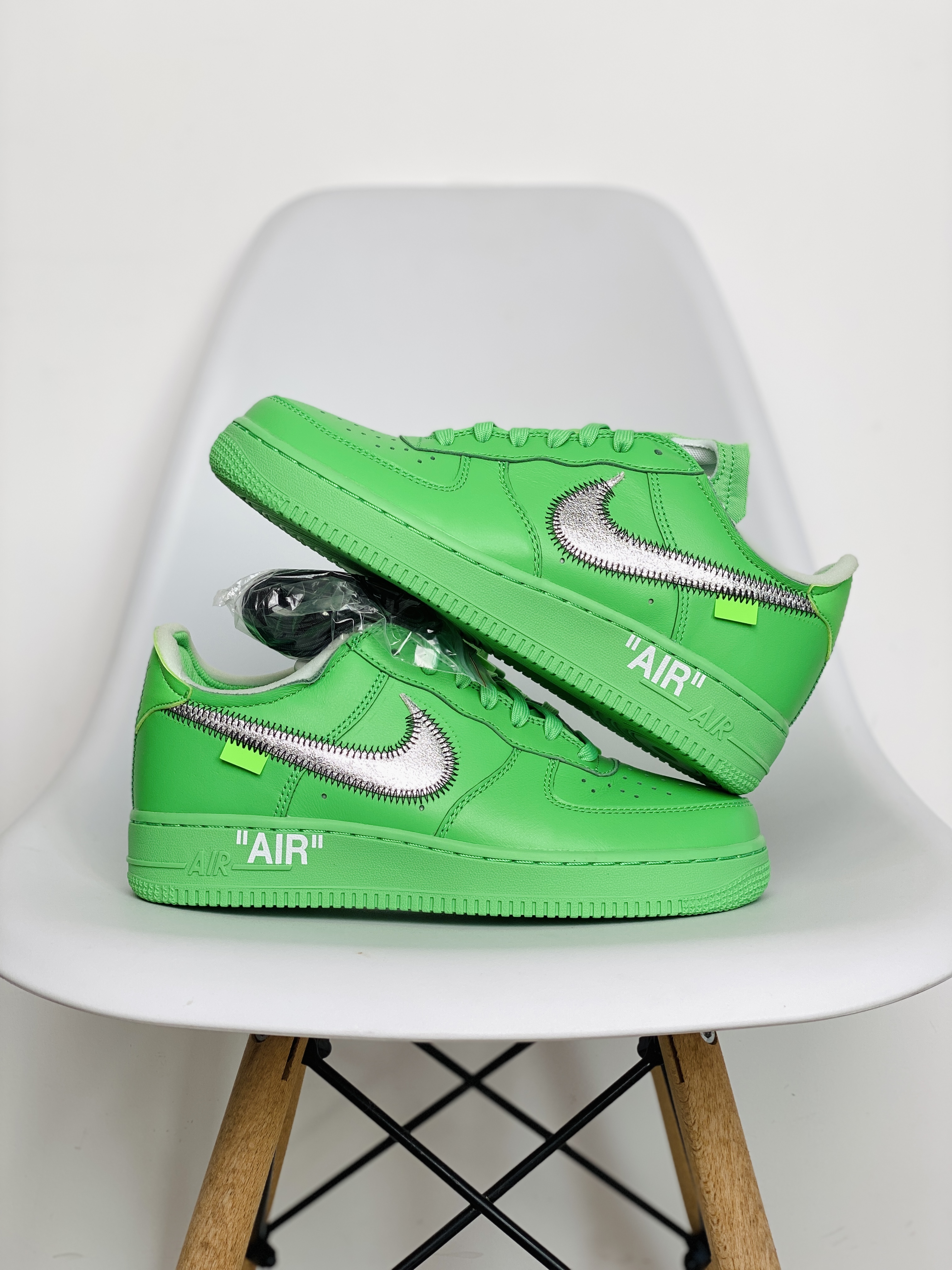  Off-White x Air Force 1 Low Green 绿色 低筒 板鞋 休闲鞋 运动鞋 男鞋 女鞋 DX1419-300
