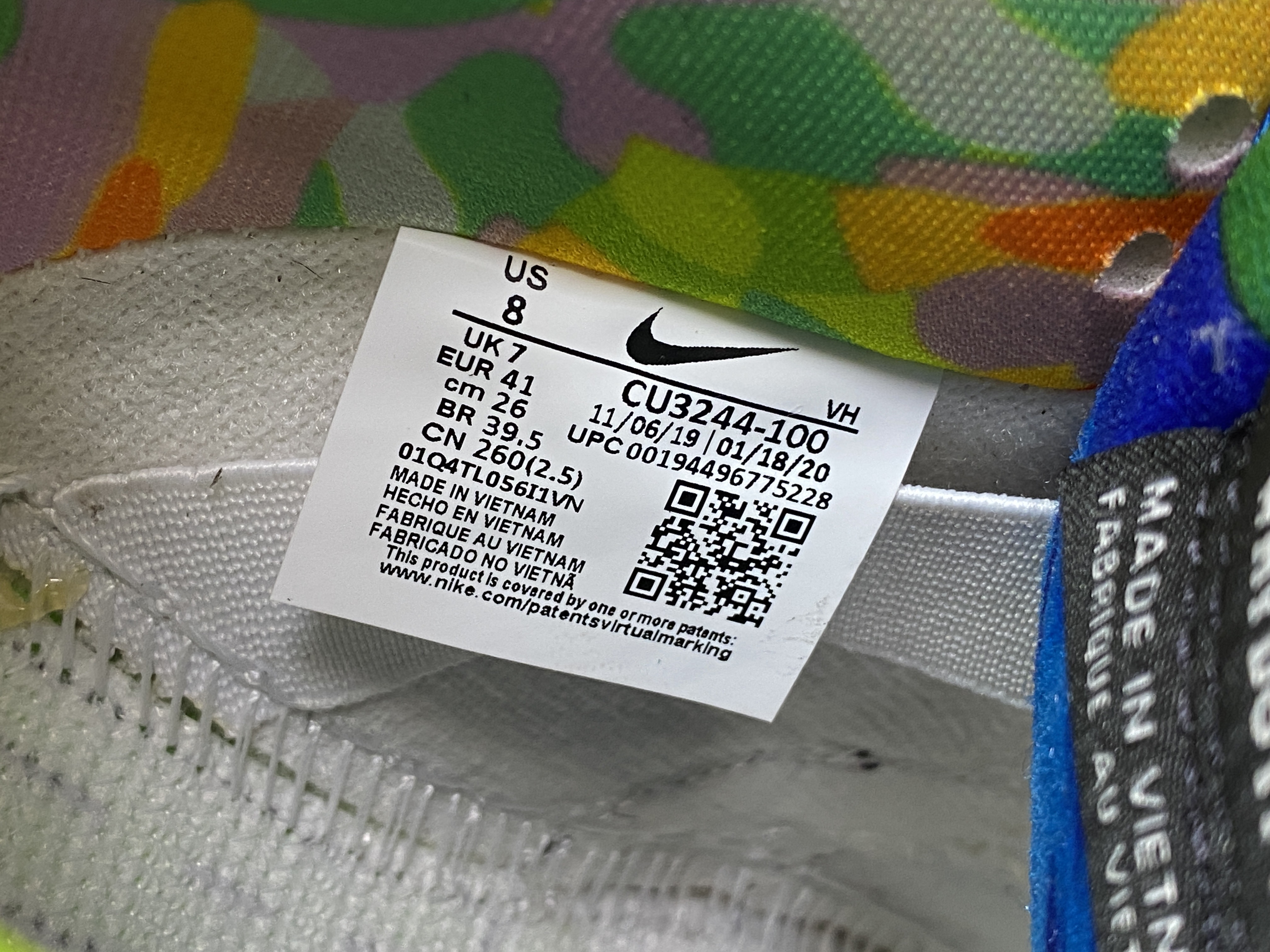 Ben Jerrys Dunk SB Low PRO QS Chunky Dunky 奶牛 冰淇淋 低筒 复古板鞋 休闲鞋 男鞋 女鞋  CU3244-100