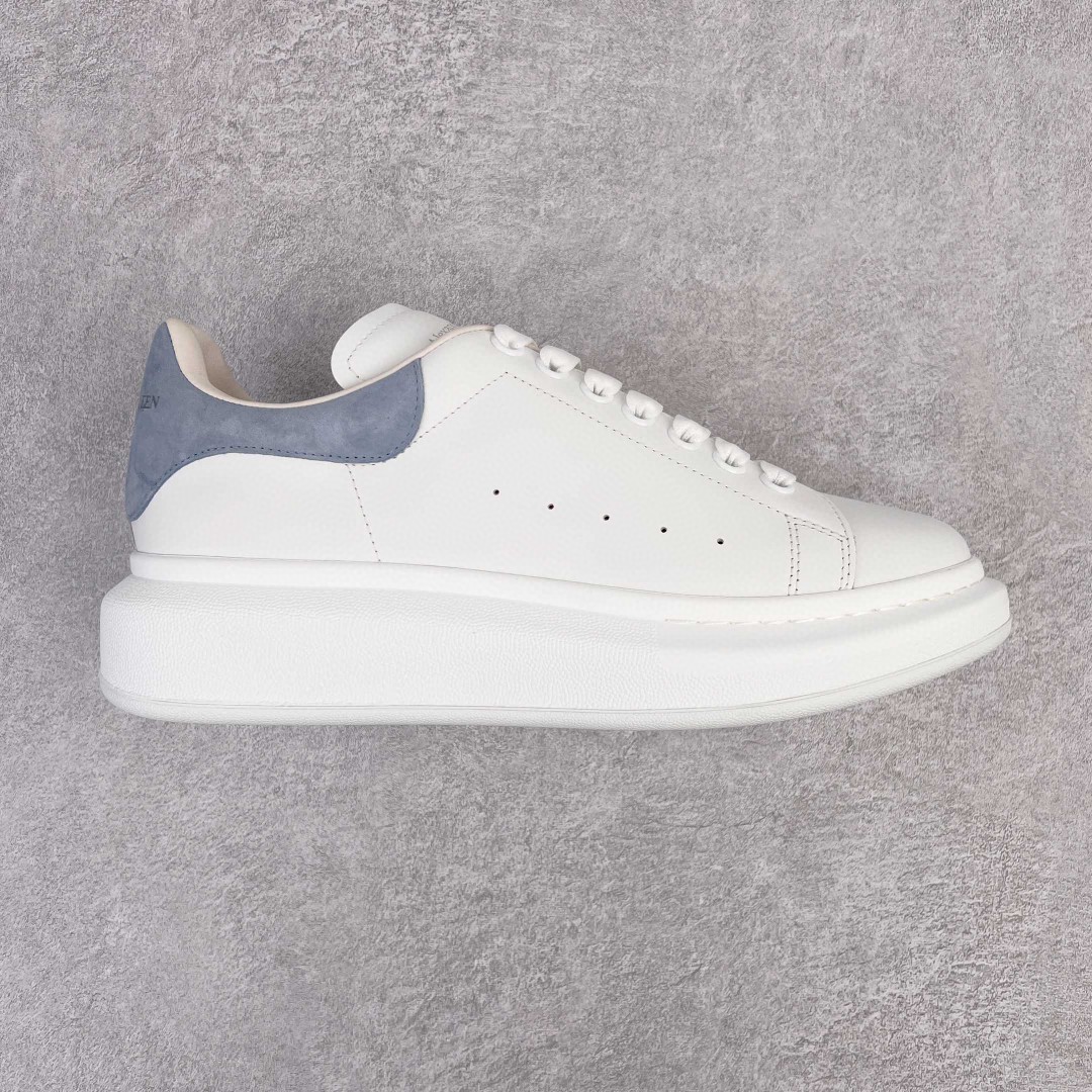 Alexander McQueen 麦昆 白灰 低筒 板鞋 休闲鞋 厚底鞋 增高鞋 男鞋 女鞋 553680WHGP79426