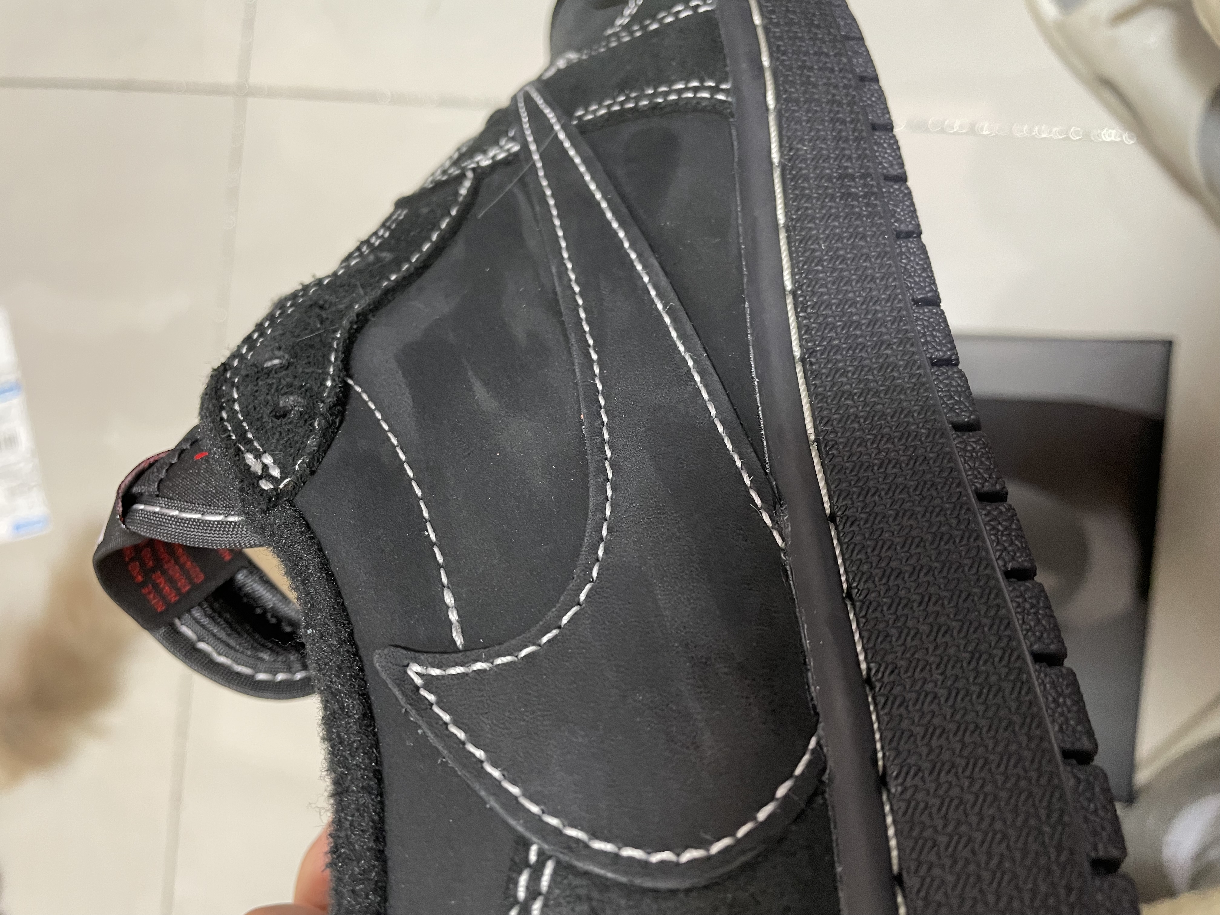 Travis Scott x Air Jordan AJ1 Low Black Phantom 黑武士 低筒 倒钩4.0 板鞋 篮球鞋 男鞋