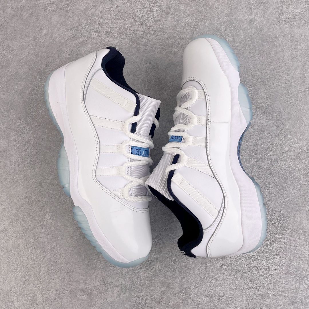 Air Jordan 11 Retro Low Legend Blue AJ11 白蓝 传奇蓝 低筒 碳板 全掌气垫 篮球鞋 球鞋 男鞋 休闲鞋 AV2187-117