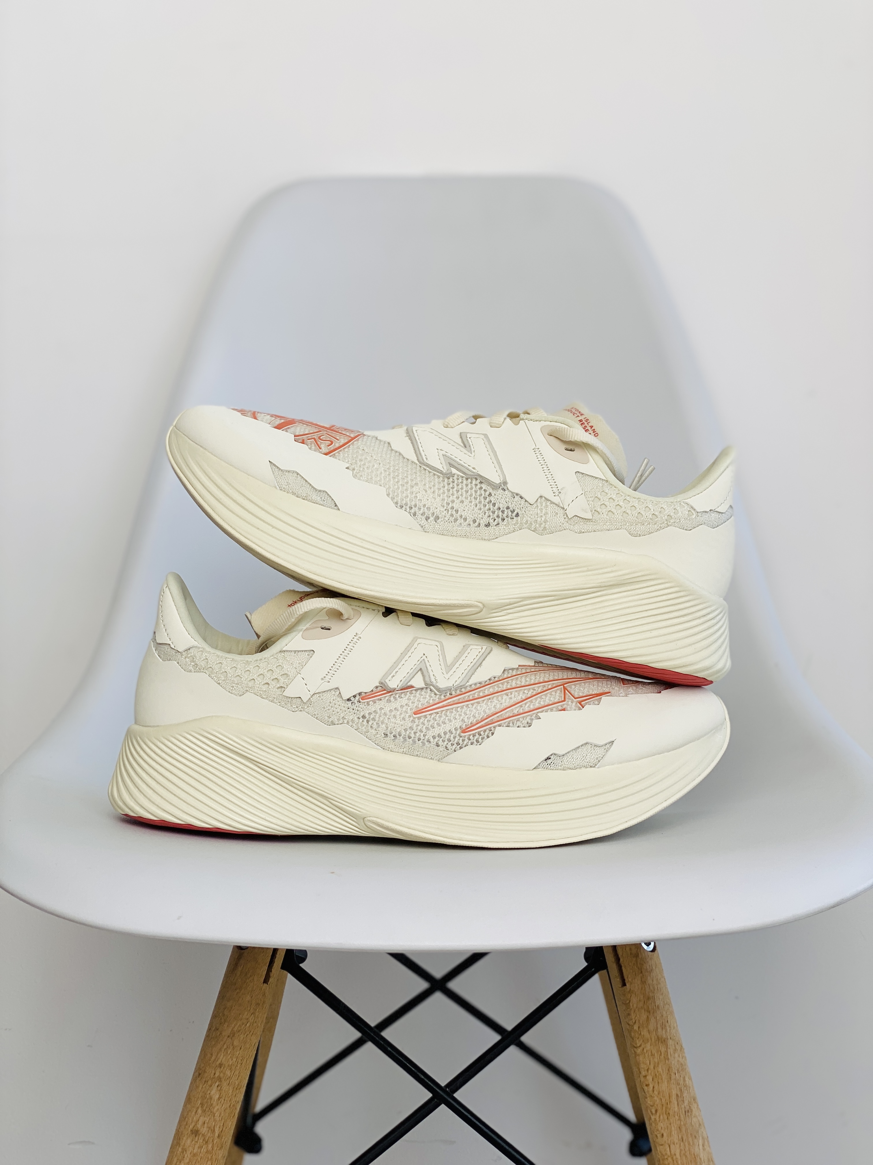 Stone laland x New Balance RC Elite V2 石头岛 白红 低筒 复古跑鞋 休闲鞋 板鞋 运动鞋 男鞋 女鞋 MSRCELTD