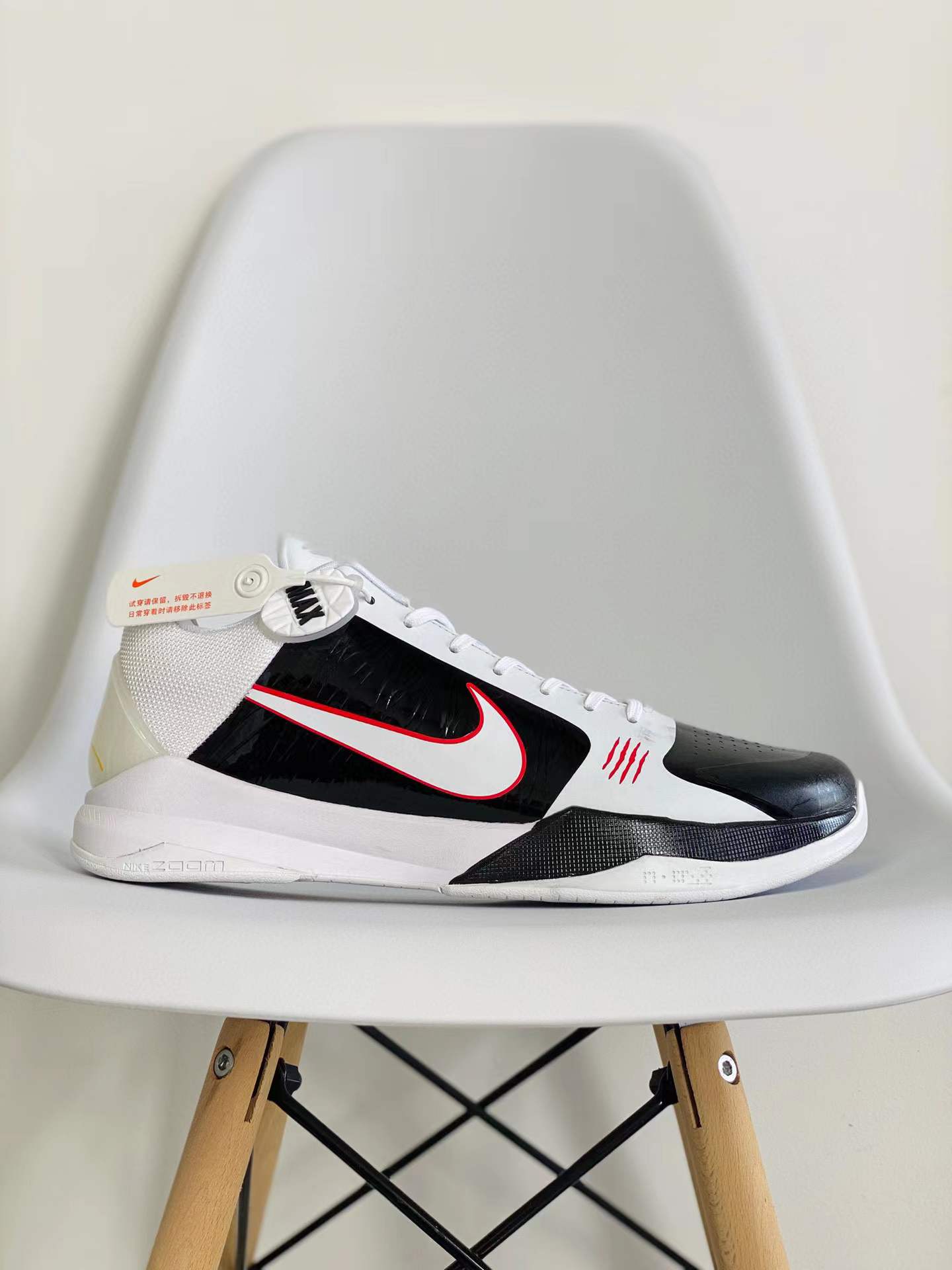 滅世純原 Kobe5 Bruce Lee Alt 科比 5 黑白李小龍  籃球鞋 球鞋 實戰鞋 前後氣墊 真碳板 CD4991-101