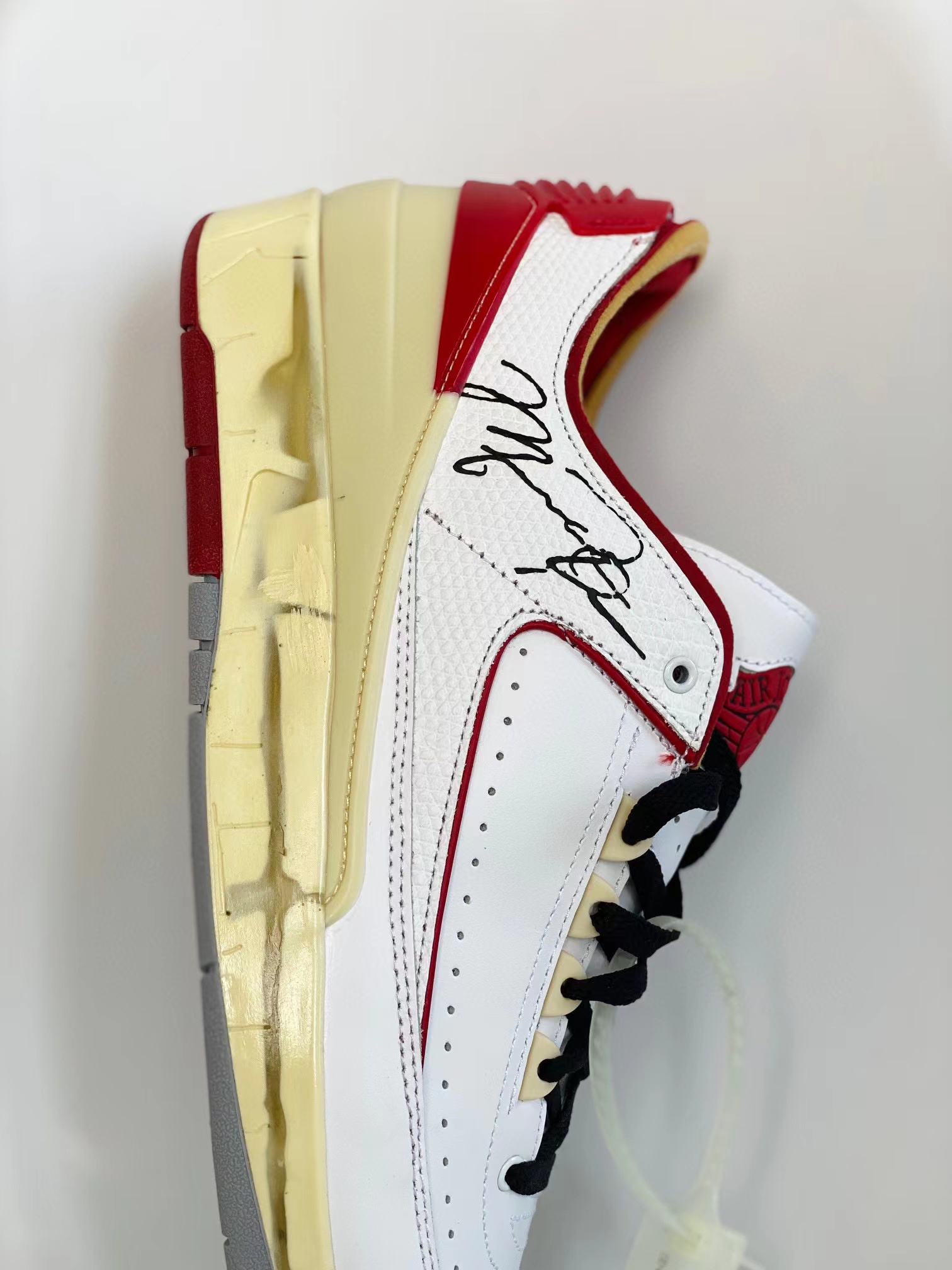 Off-White x Air Jordan AJ2 Low SP 芝加哥 低筒 联名 板鞋 男鞋 女鞋 篮球鞋 DJ4375-106
