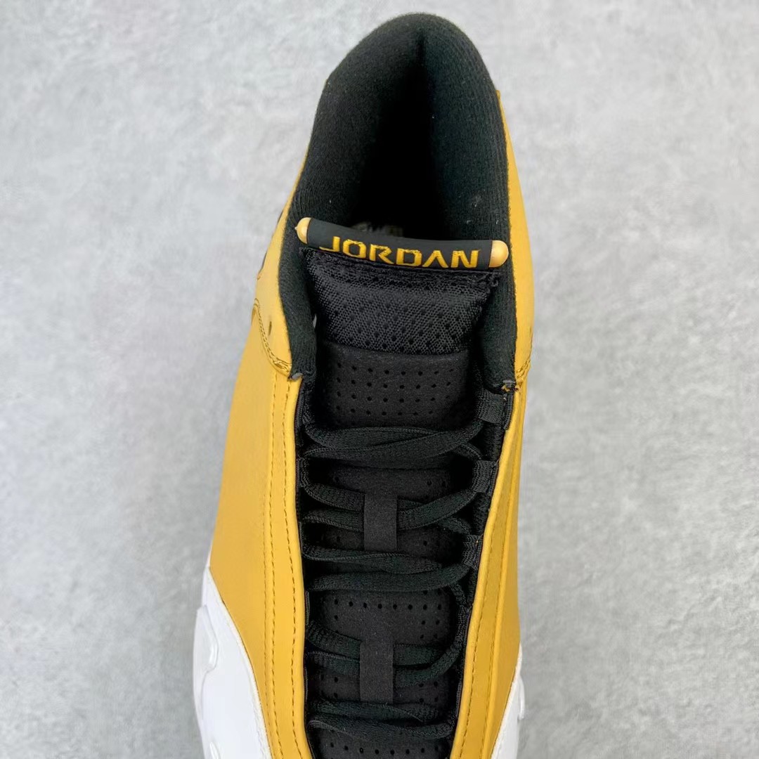 Air Jordan 14  Retro Ginger 黑白黄 法拉利姜黄 AJ1 14 篮球鞋 球鞋 实战鞋 男鞋 487471-701