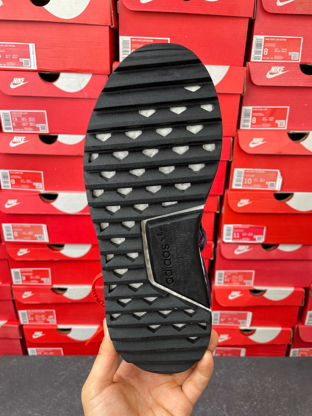 Pharrell Williams x adidas originals NMD HU Human Species Black 黑紫 菲董联名 低筒 运动鞋 休闲鞋 男鞋女鞋 