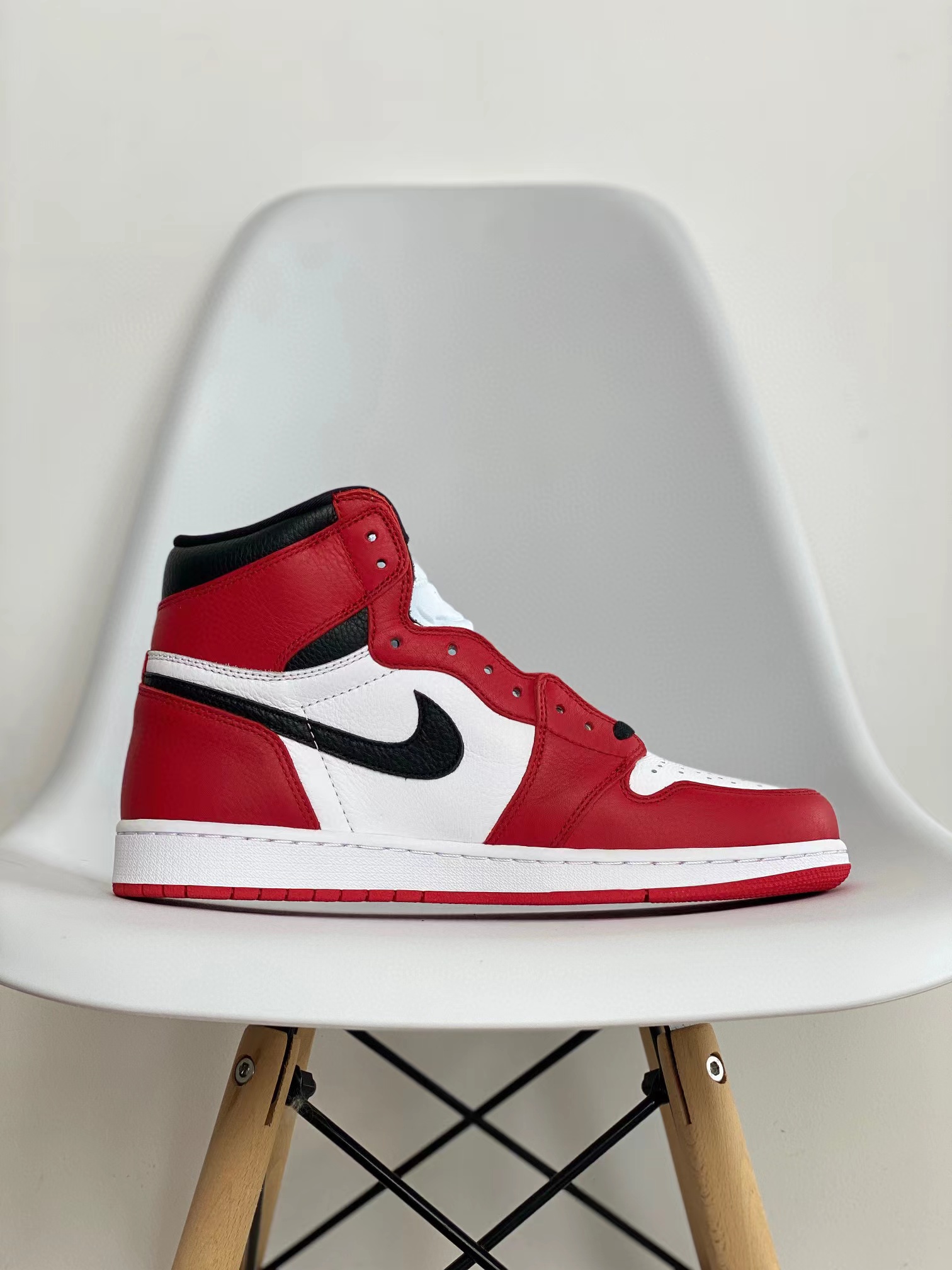 Air Jordan 1 AJ1 Retro Homage To Home Chicago 陰陽 鴛鴦 小丑 高筒 休闲鞋 男鞋 板鞋  861428-061