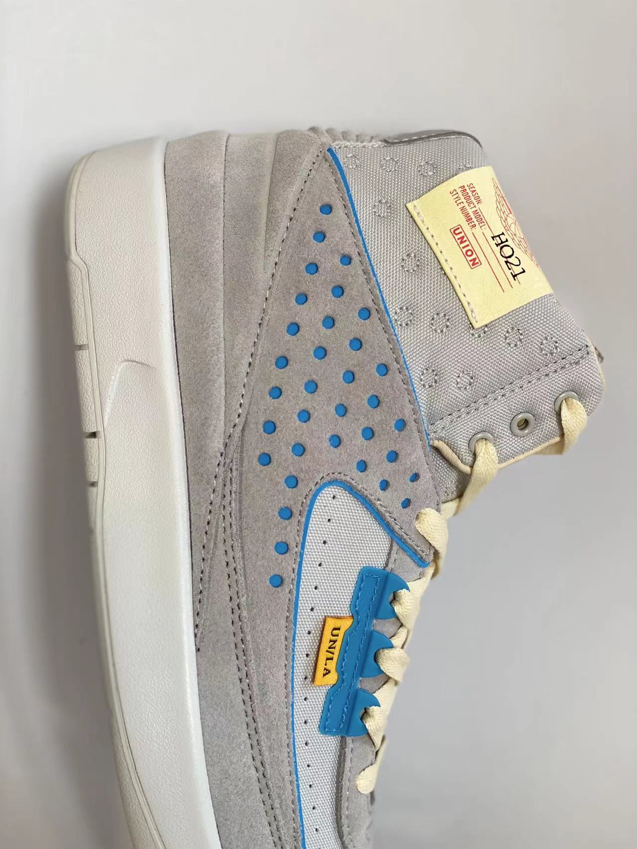 Union LA Air Jordan AJ2 Grey Fog 高筒 灰蓝 复古篮球鞋 男鞋  DN3802-001