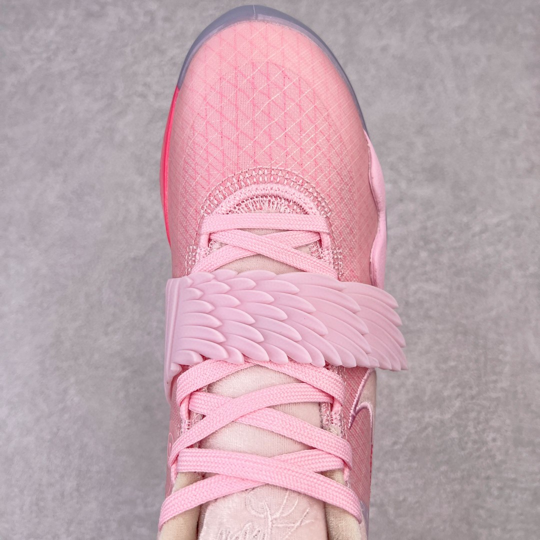 Zoom KD 12 XMAS What The Aunt Pearl 杜兰特12 乳腺癌 粉色 高筒 减震防滑 实战鞋 篮球鞋 运动鞋 男鞋 CT2740-900