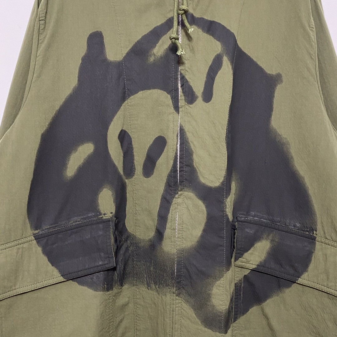 Supreme FW20 Week 4Supreme Yohji Yamamoto 山本耀司联名款背后双 Logo 军绿色 连帽长款风衣 夹克 外套 男女同款 SUP-FW20-103