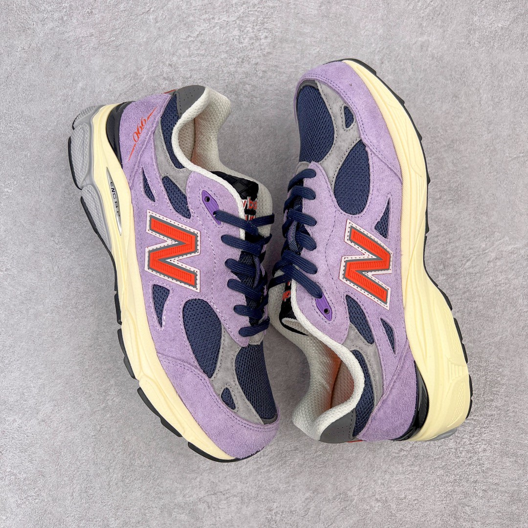 New Balance 990 V3 Teddy Made 浅紫色 低筒 复古跑鞋 休闲鞋 板鞋 运动鞋 男鞋 女鞋 M990TD3