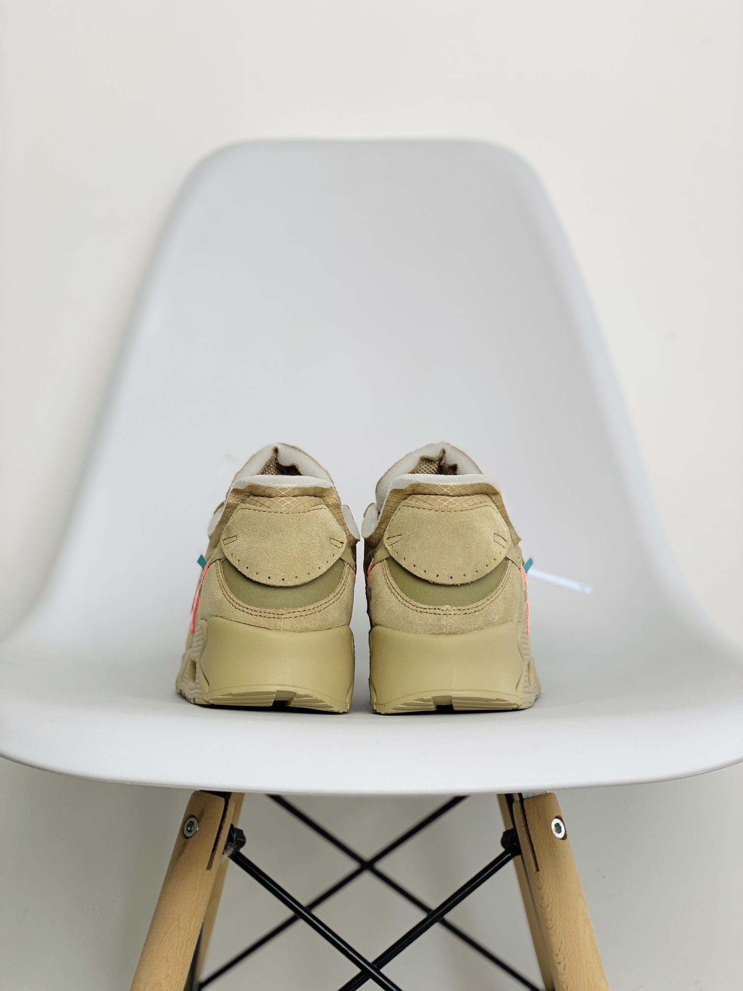 OFF-WHITE Air Max 90 THE TEN 沙漠黄 联名 低筒 气垫缓震复古 跑鞋 休闲鞋 板鞋 男鞋 女鞋 AA7293-200