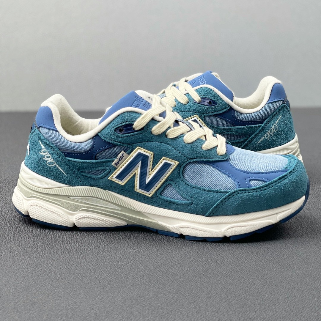Levi's x New Balance 990 V3 牛仔蓝 低筒 复古跑鞋 休闲鞋 板鞋 运动鞋 男鞋 女鞋 M990LI3