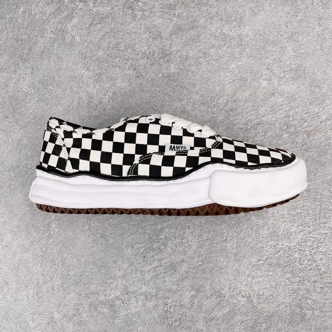 MIHARA YASUHIRO Original MMY 三原康裕 棋盘格 低筒 溶胶鞋 帆布鞋 板鞋 休闲鞋 增高鞋 男鞋 女鞋 