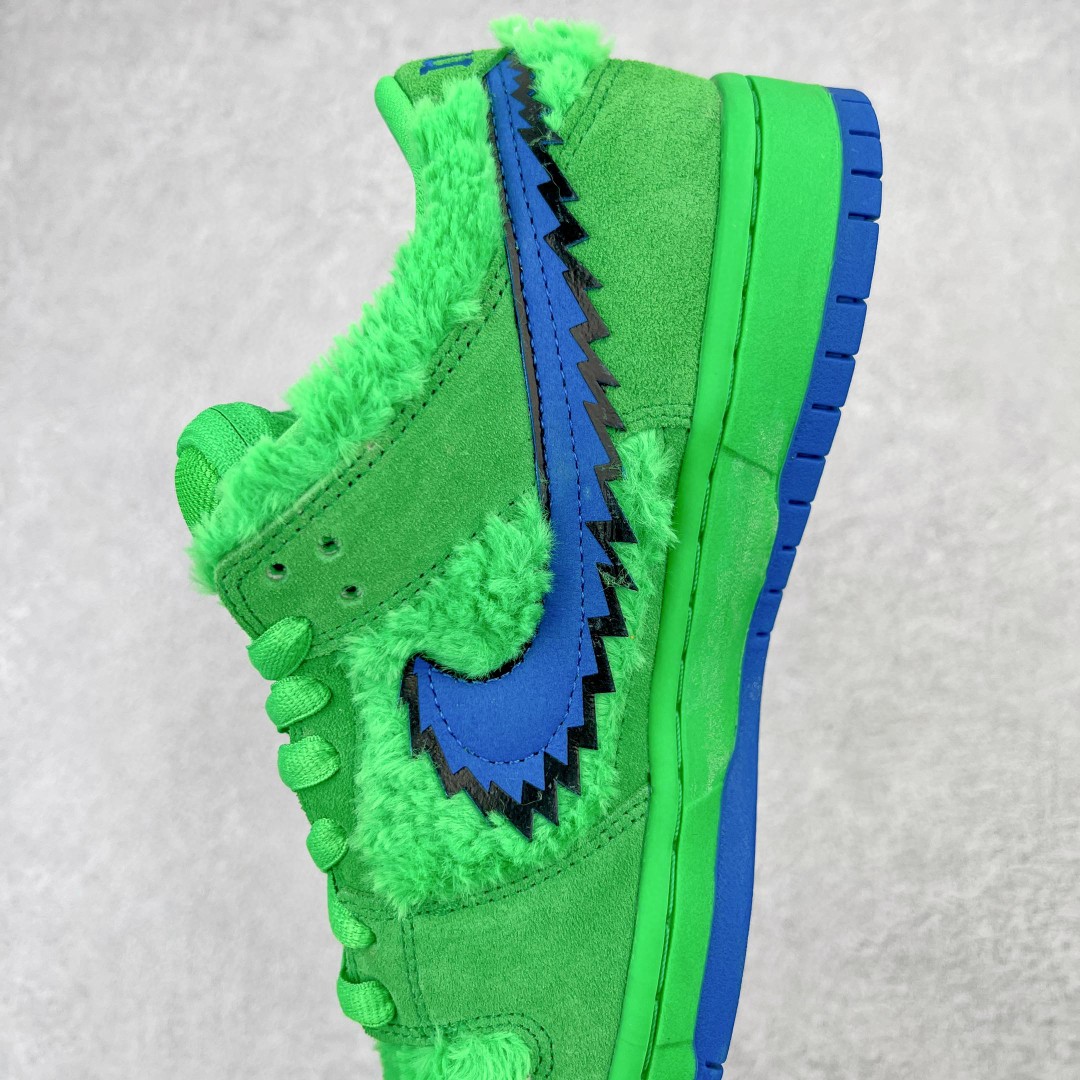  Grateful Dead x SB Dunk Low Green Bear 跳舞小熊 蓝绿 低筒 复古板鞋 休闲鞋 男鞋 女鞋 CJ5378-300