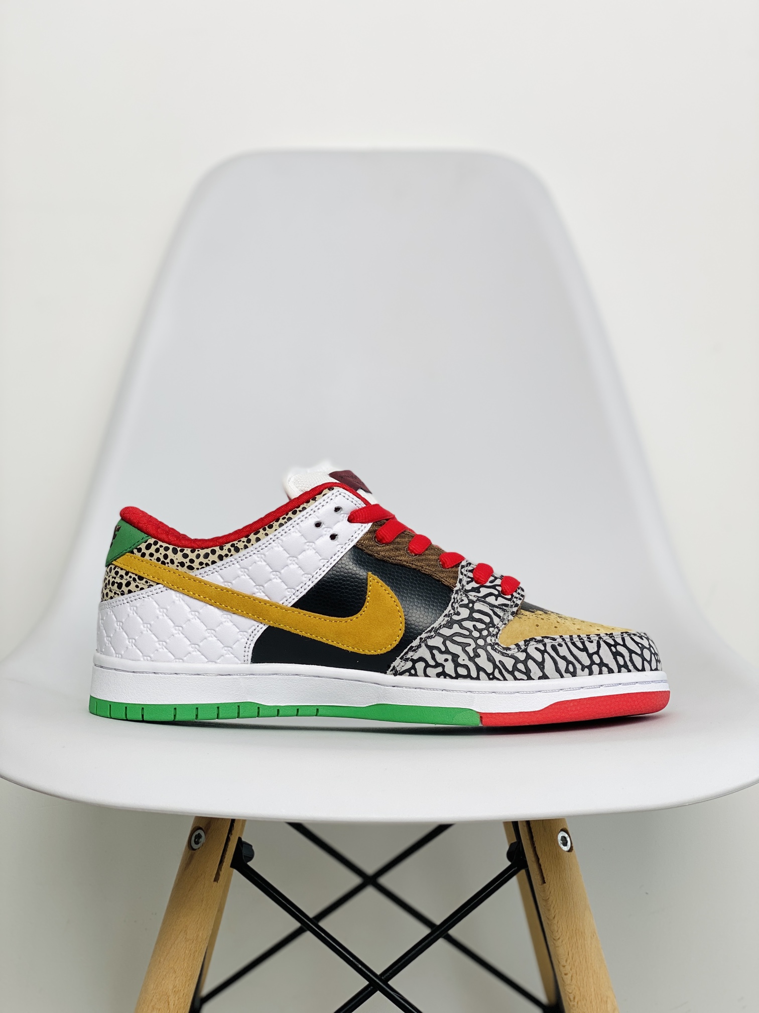 Dunk Low What The Paul 彩色拼接 不对称鸳鸯 低筒 复古板鞋 休闲鞋 男鞋 女鞋  CZ2239-600