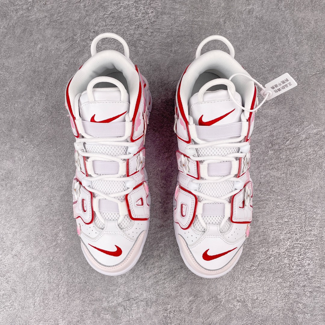 Air More Uptempo GS 樱花刺绣 男鞋 女鞋 休闲鞋 板鞋 篮球鞋 DJ5988-100