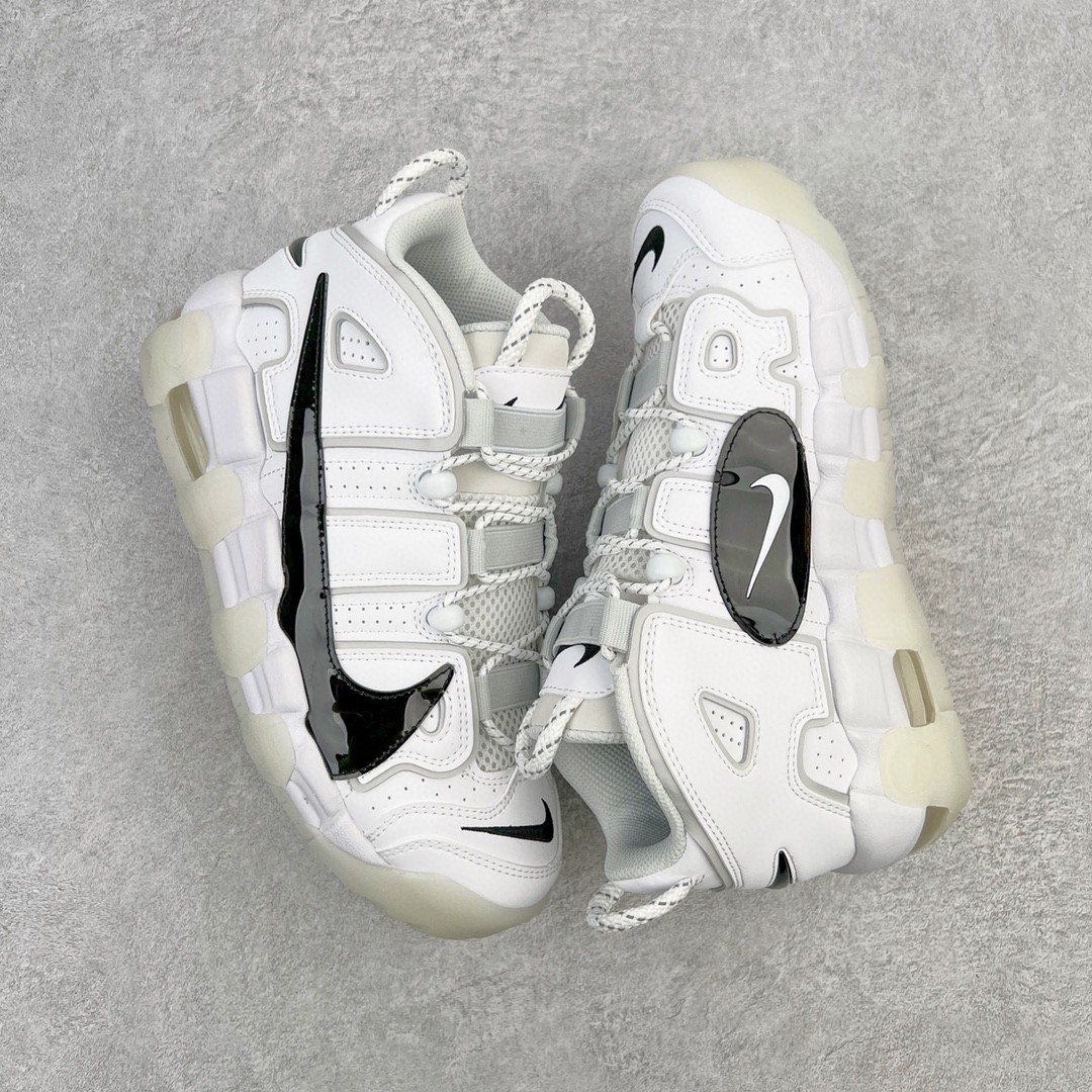 新版 Nike Air More Uptempo 96 Copy Paste 皮蓬 大AIR 白黑 低筒 篮球鞋 男鞋 女鞋 DQ5014-100