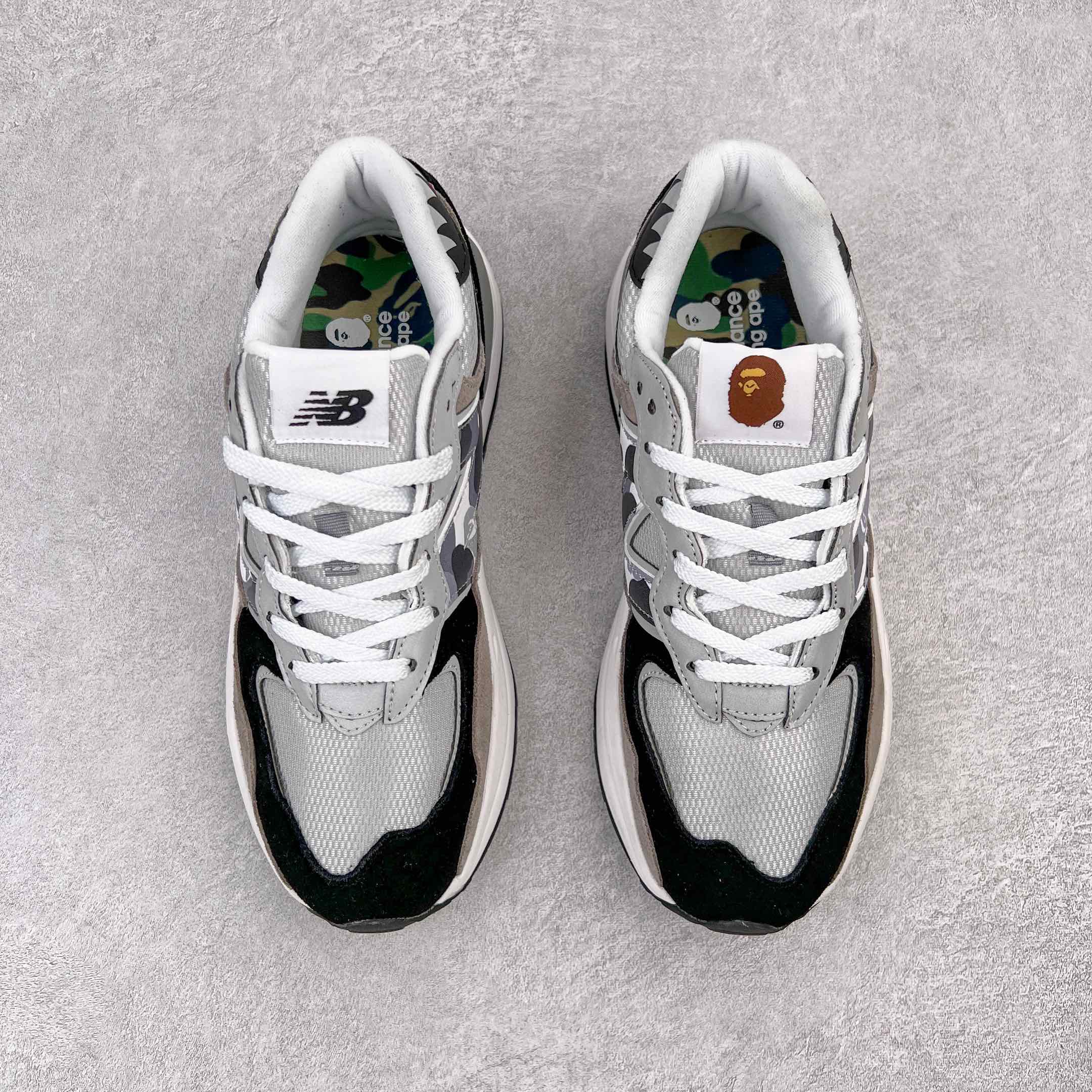 BAPE New Balance  NB5740 黑灰迷彩 低筒 复古慢跑鞋 板鞋 运动鞋 休闲鞋 男鞋 女鞋 M5740BAP