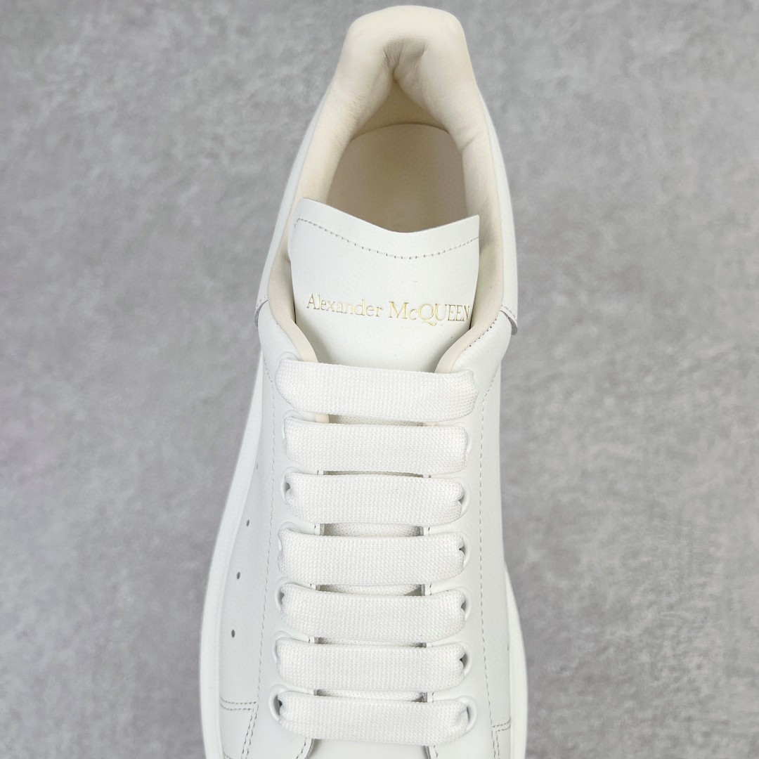 Alexander McQueen Glow In The Dark Heel Tab 麦昆 白色 低筒 板鞋 休闲鞋 厚底鞋 增高鞋 男鞋 女鞋 662652WIA4M9000