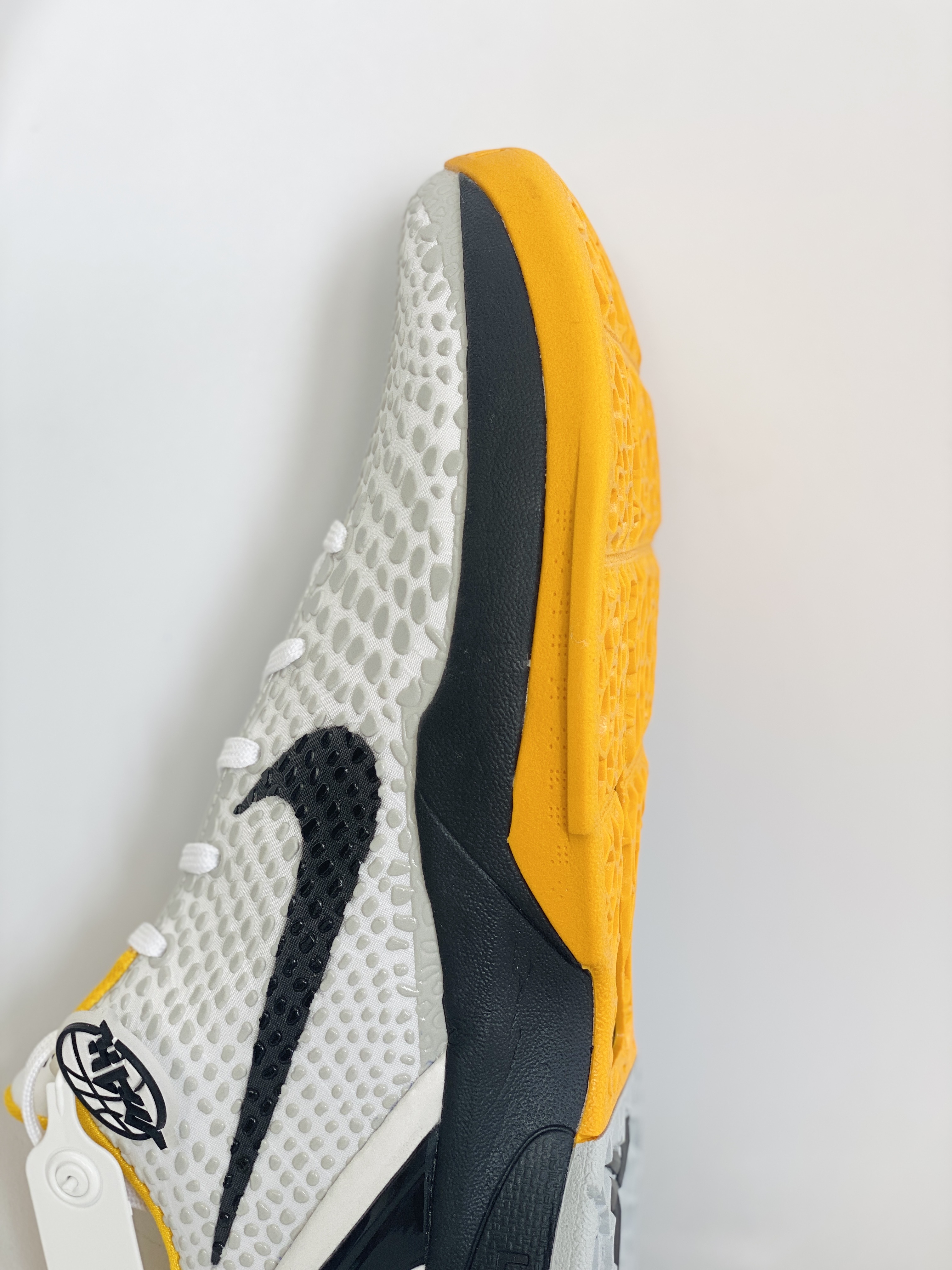 滅世純原 KOBE6 White Del Sol  季後賽 2021復刻 科比 6 低筒 球鞋 籃球鞋 實戰鞋 前後氣墊 真碳板 男鞋 CW2190-100