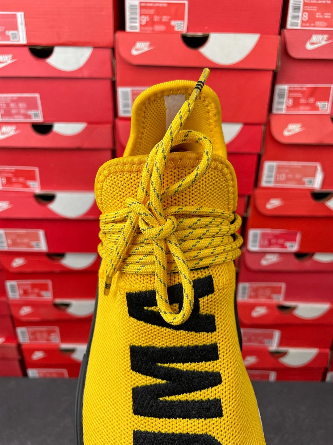 Pharrell Williams x adidas originals NMD HU Human Race Yellow 菲董联名 黄色 低筒 运动鞋 休闲鞋 男鞋女鞋 BB0619