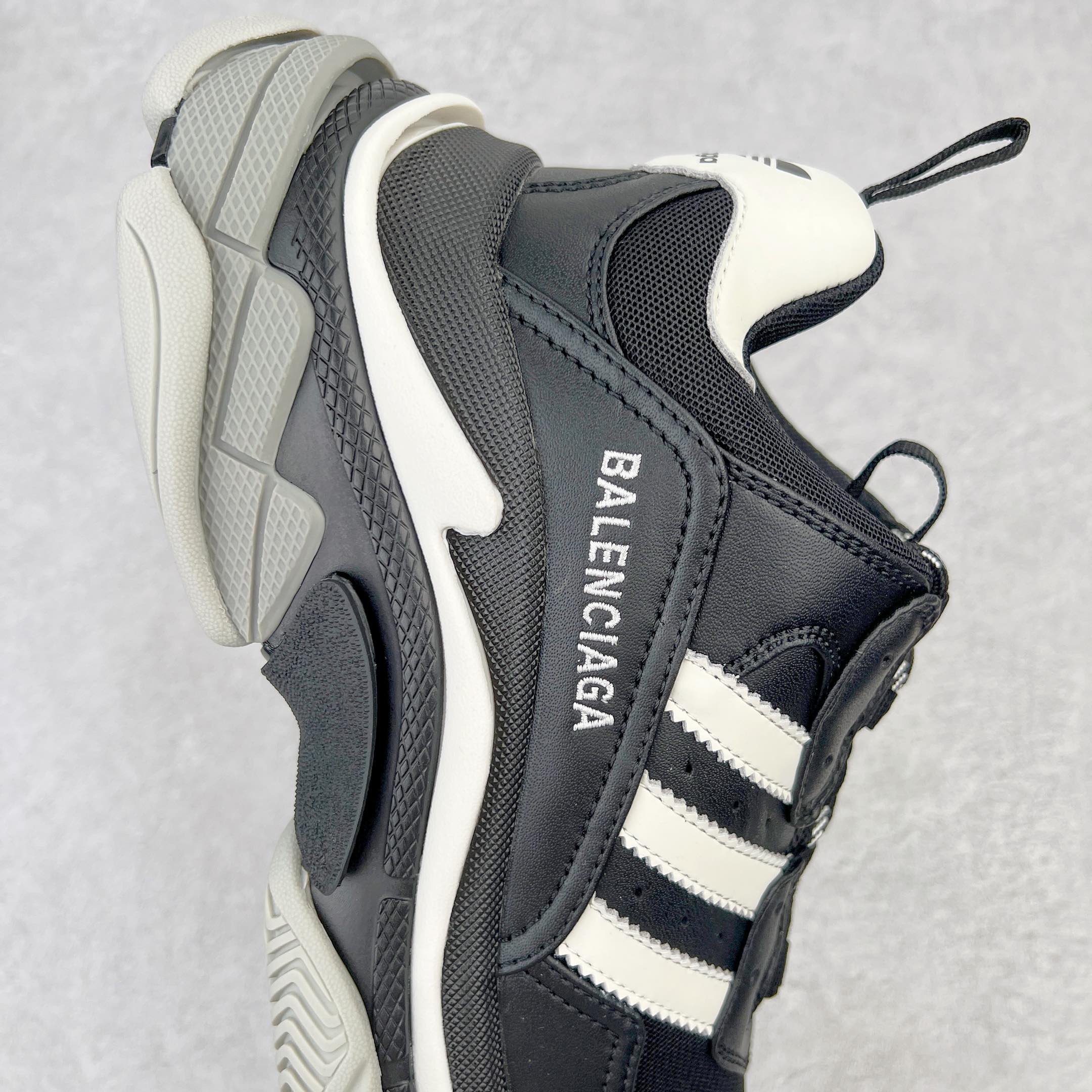 Adidas Balenciaga Track 1.0 巴黎世家 黑色 老爹鞋 运动 复古板鞋 休闲鞋 男鞋 女鞋 710021W2ZB19112