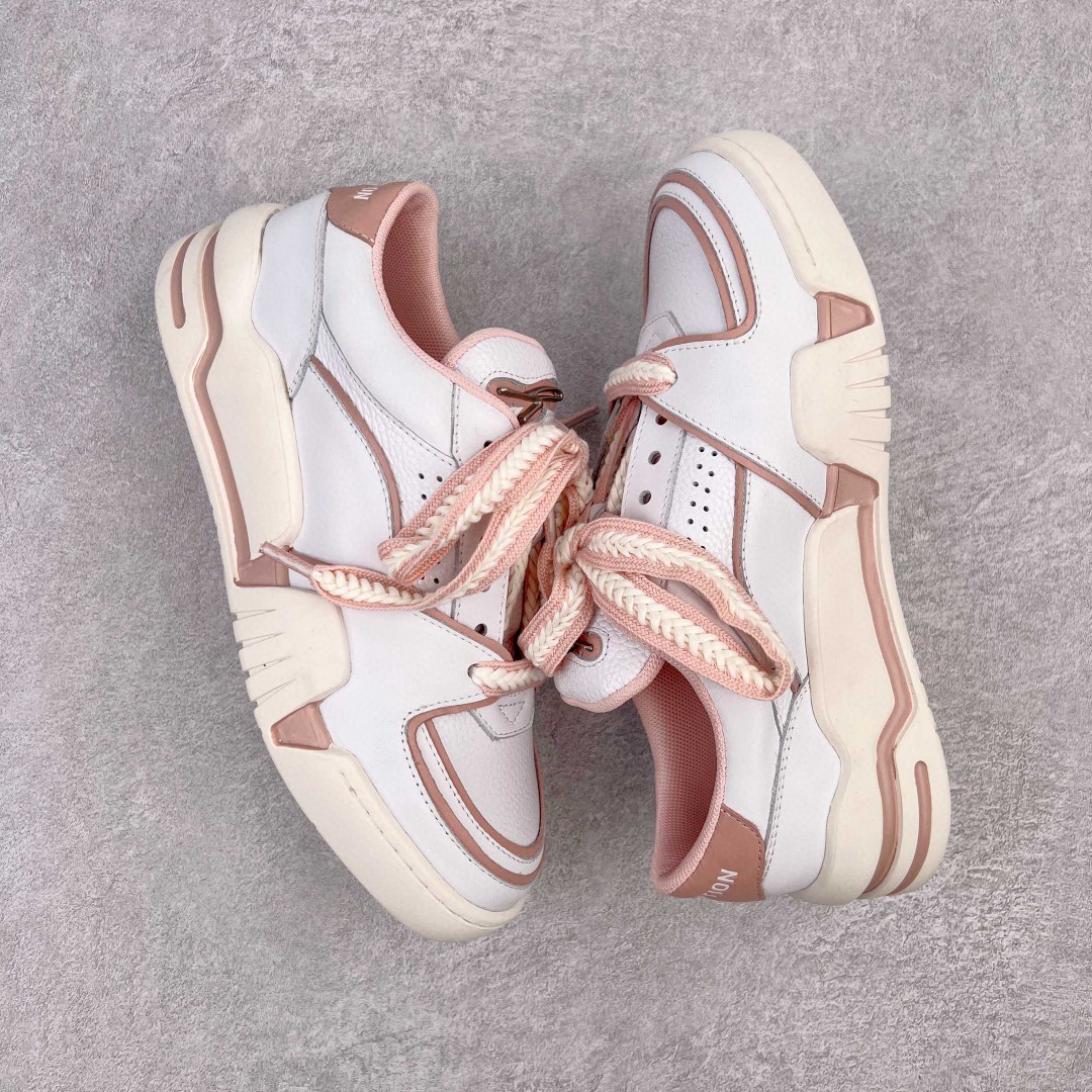 The Last Redemption Spacecourt系列 粉色 低筒 复古休闲鞋 板鞋 运动鞋 男鞋 女鞋 TLR22SS11200102PK