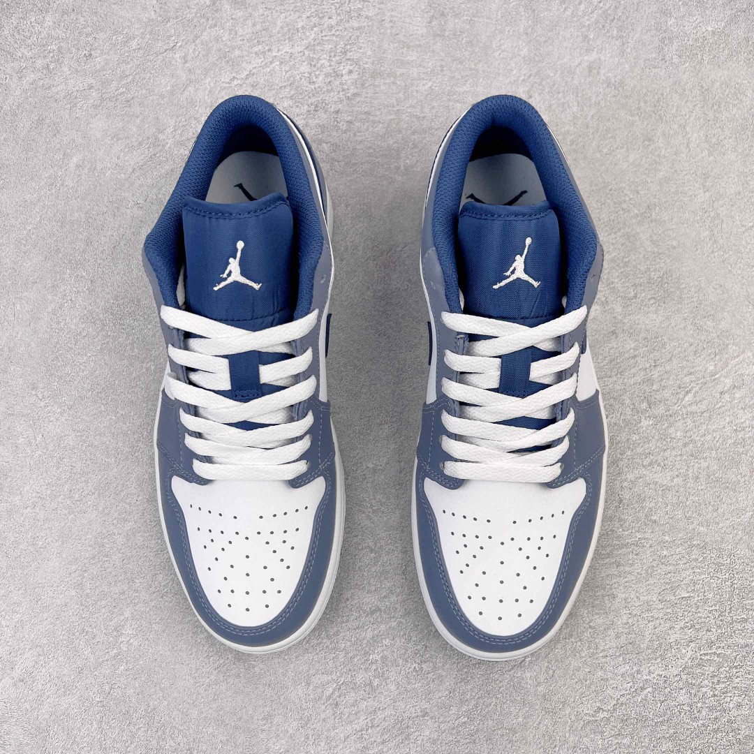 Air Jordan 1 Low AJ1 海军蓝 板鞋 休闲鞋 女鞋 男鞋 553558-414